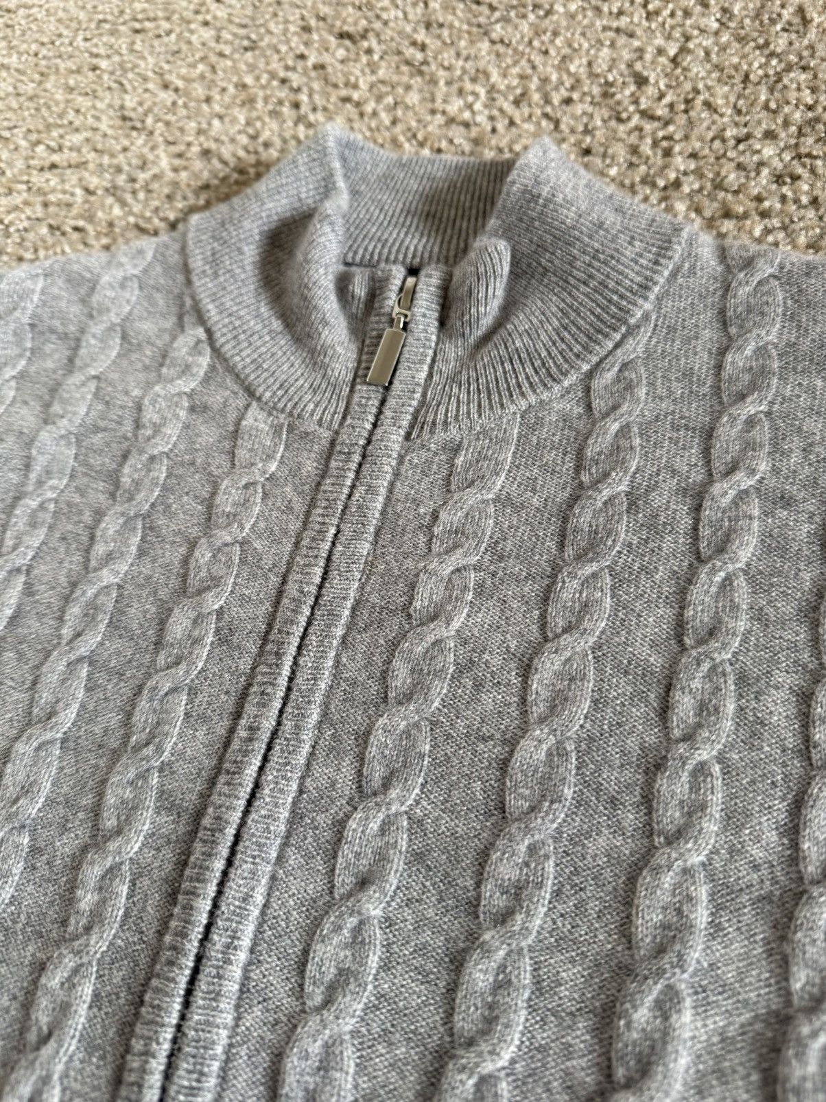 ATM Anthony Thomas Melillo Cashmere Cable Knit Sweater Size US S / EU 44-46 / 1 - 7 Thumbnail