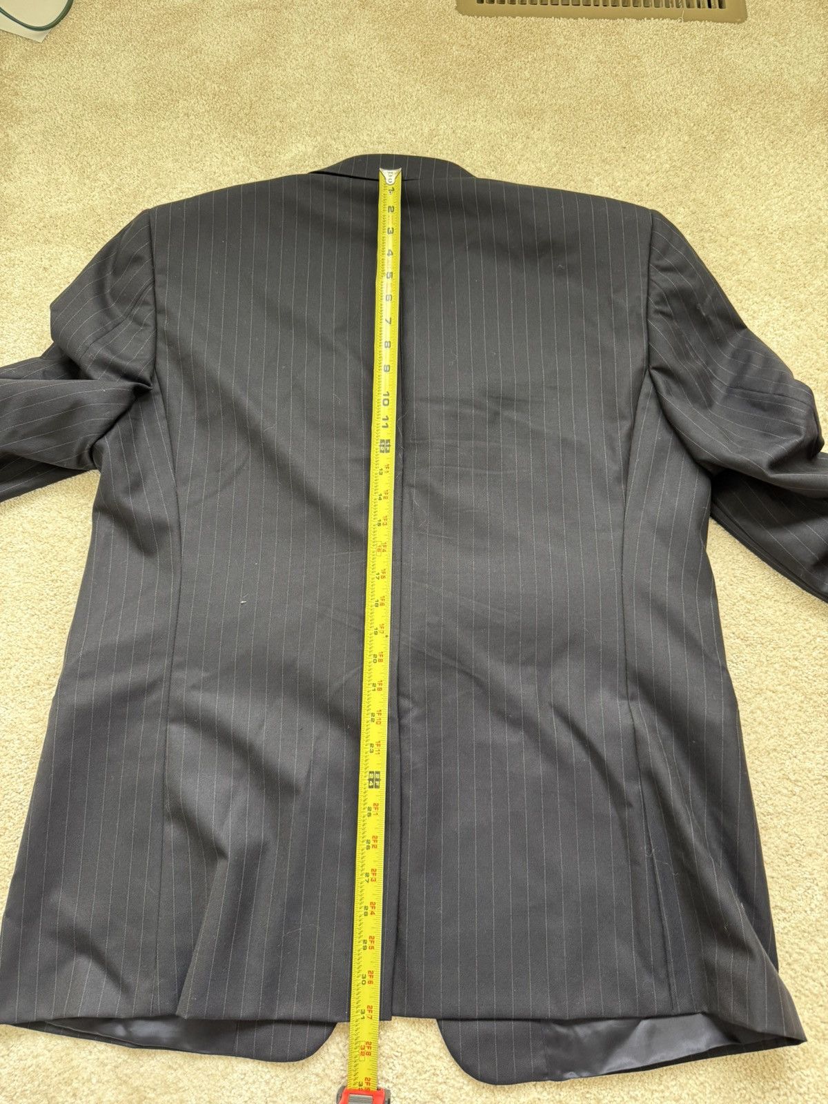 Hickey Freeman LORO PIANA X HICKEY FREEMAN TASMANIAN SUIT Size 44R - 11 Thumbnail