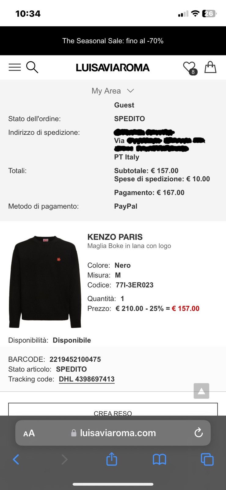 Kenzo sweater kenzo Size US M / EU 48-50 / 2 - 6 Thumbnail