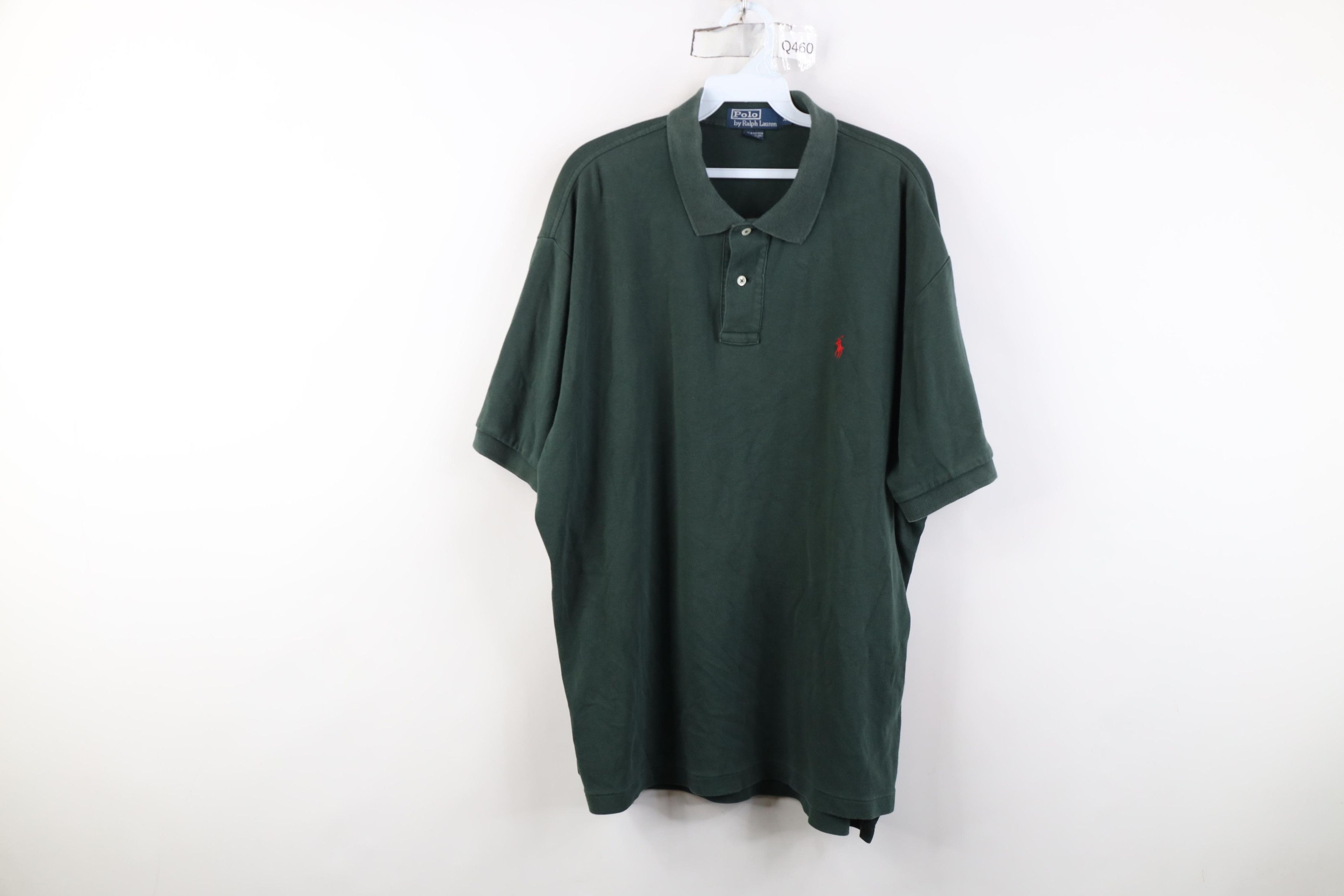 Polo Ralph Lauren Vintage 90s Ralph Lauren Cotton Knit Golf Polo Shirt USA Size US XL / EU 56 / 4 - 1 Thumbnail