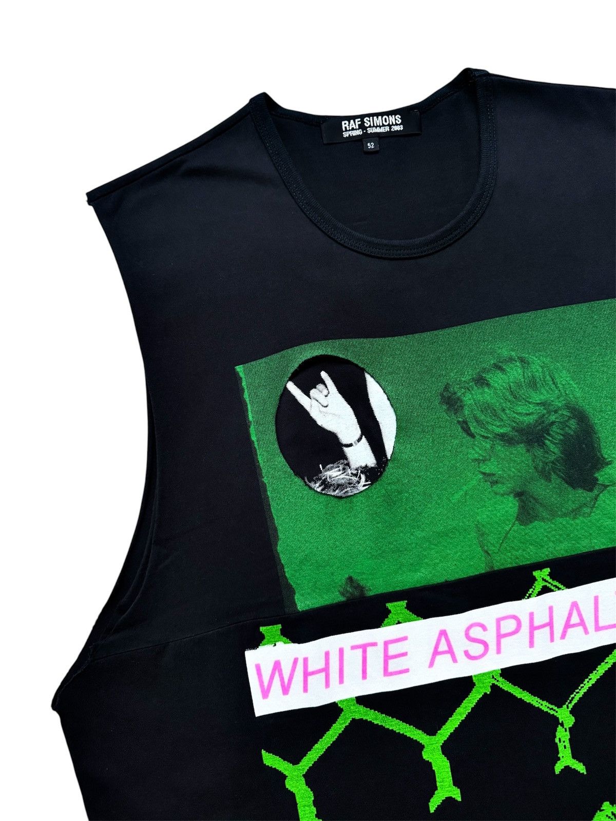 Raf Simons S/S 2003 “Consumed” Asphalt Tank Top Size US L / EU 52-54 / 3 - 3 Thumbnail