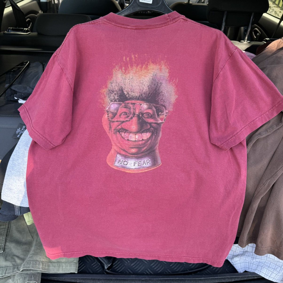 No Fear Vintage No Fear Red Washed Tee Made in USA Y2K jnco swag 90s Size US M / EU 48-50 / 2 - 13 Thumbnail