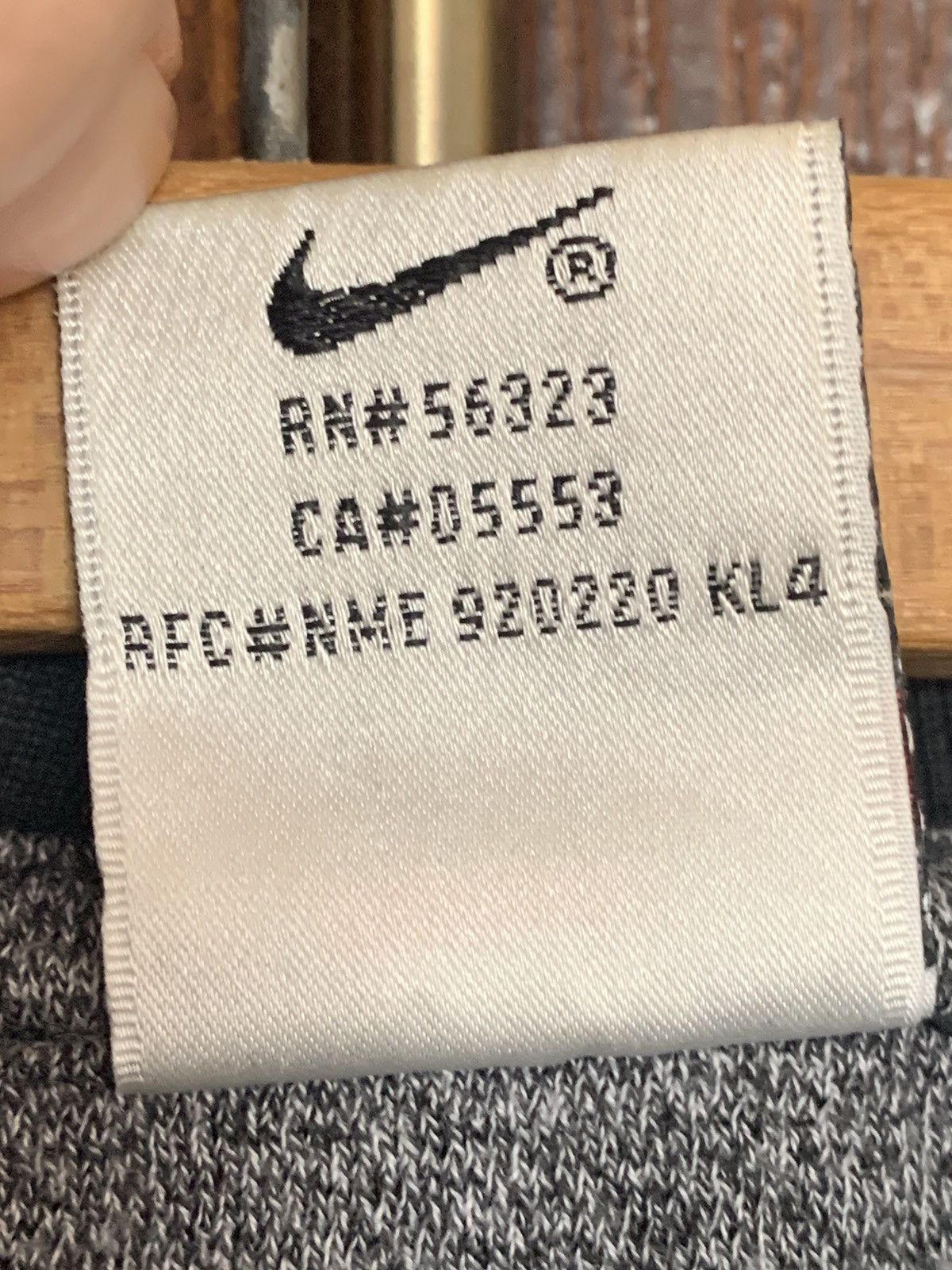 Nike × Vintage Nike Vintage Oversized T-shirt Center swoosh |Boxy fit | Size US L / EU 52-54 / 3 - 6 Thumbnail