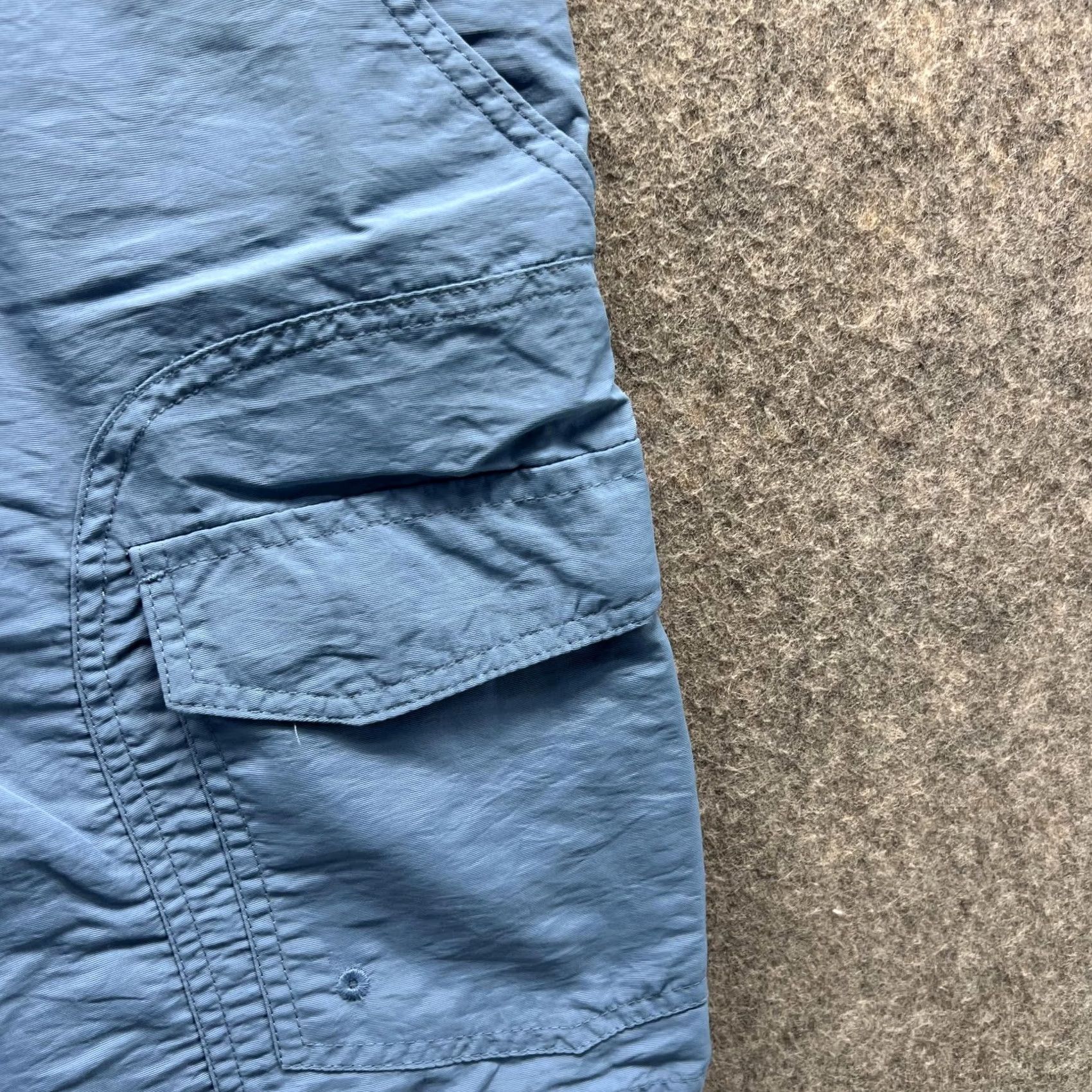 Vintage Reel Legends Shorts Men 32 Adult Blue Cargo Nylon Casual Outdoors Flat Front Size US 32 / EU 48 - 4 Thumbnail