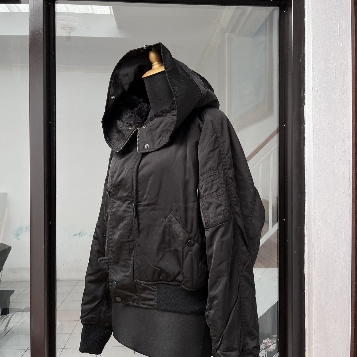 Japanese Brand Y2K Bomber Jacket Hooded by AZUL Size M / US 6-8 / IT 42-44 - 5 Thumbnail