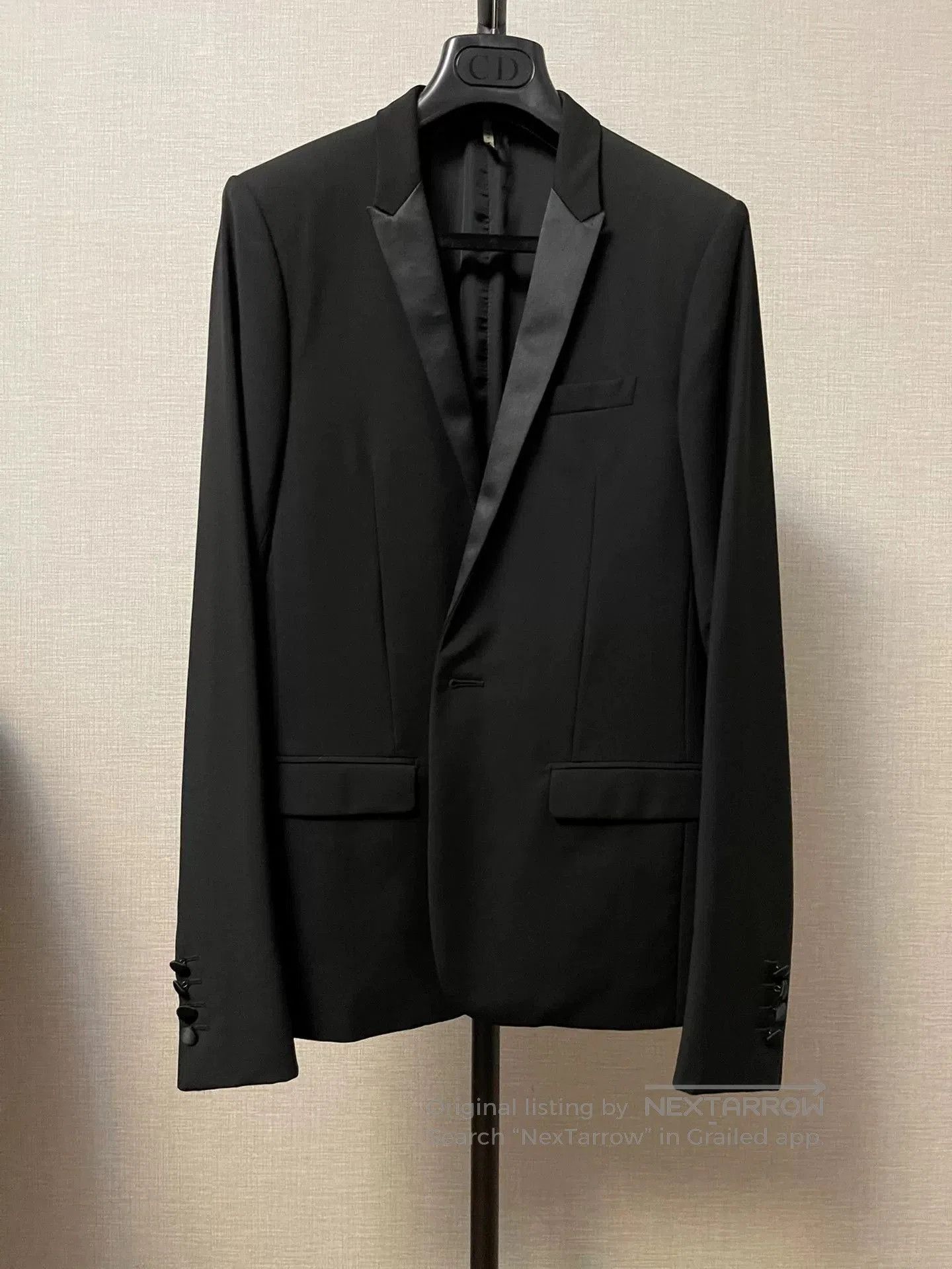 Dior Dior Homme Black Slim Fit Tuxedo. Size US S / EU 44-46 / 1 - 1 Thumbnail