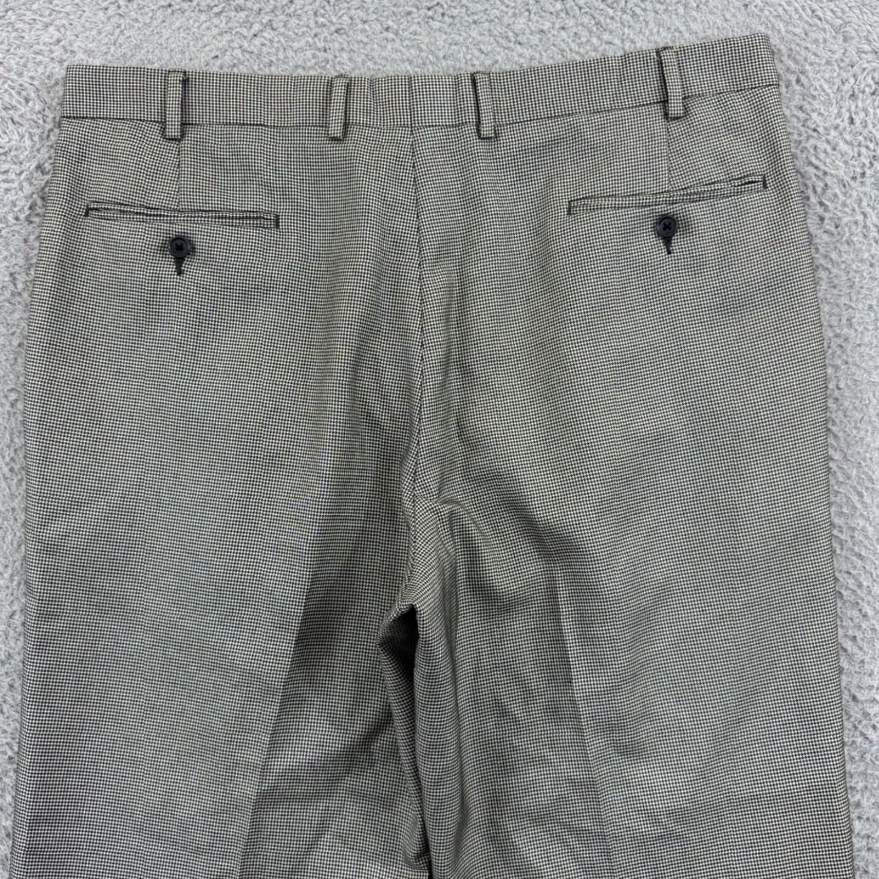 Ralph Lauren VINTAGE Lauren Ralph Lauren Pants Men 38x30 Check Dress Pants Formal Business Casual Party/Cocktail Travel Wedding Size US 38 / EU 54 - 7 Thumbnail