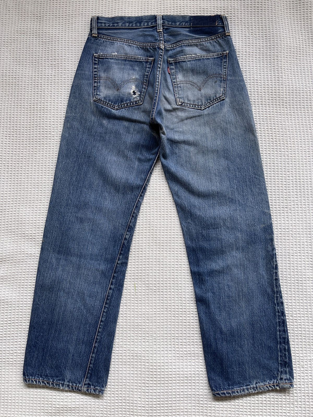 Levi's True Vintage🔥60s Levis 501 Big E Hidden Rivet Selvedge Jeans Size US 30 / EU 46 - 3 Thumbnail