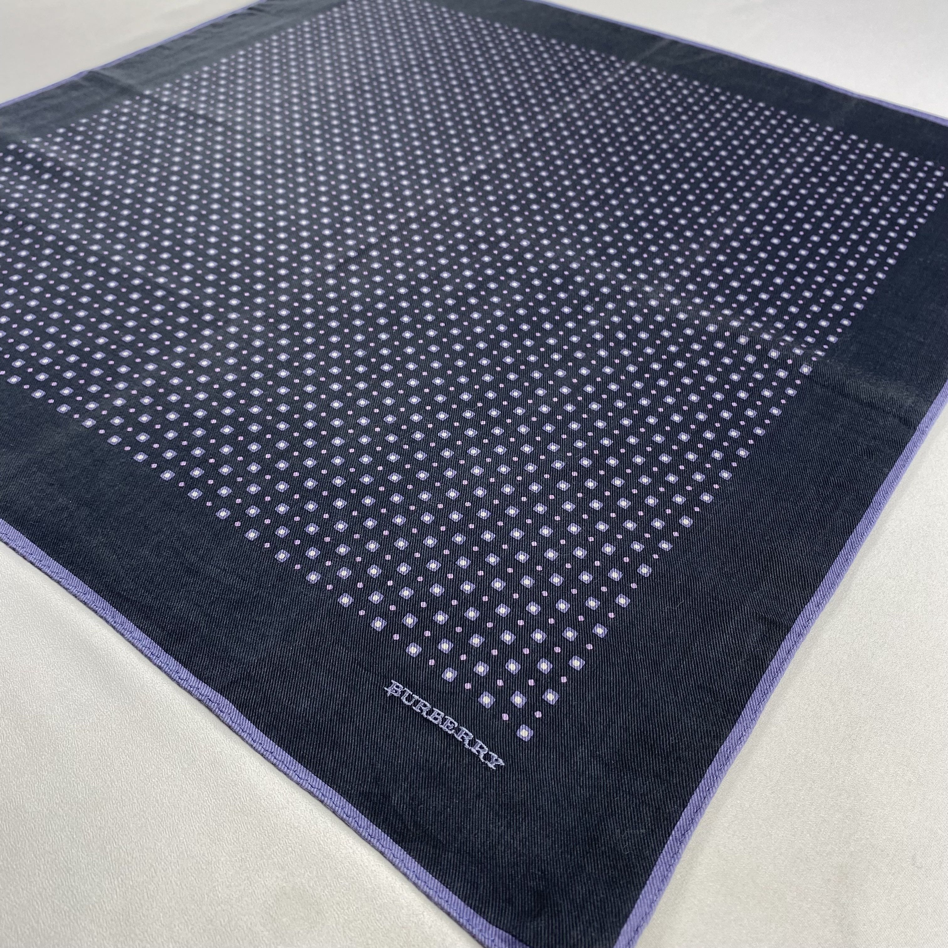 Burberry × Vintage Burberry Handkerchief / Neckerchief / Bandana-P1136 Size ONE SIZE - 2 Thumbnail