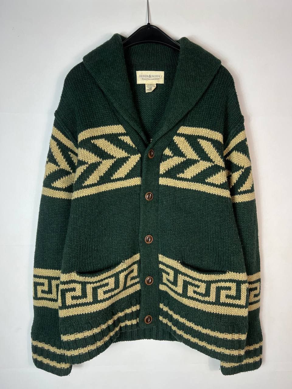 image of Denim And Supply Ralph Lauren x Rrl Ralph Lauren Denim&supply Ralph Laurent Aztec Vintage Knitted C