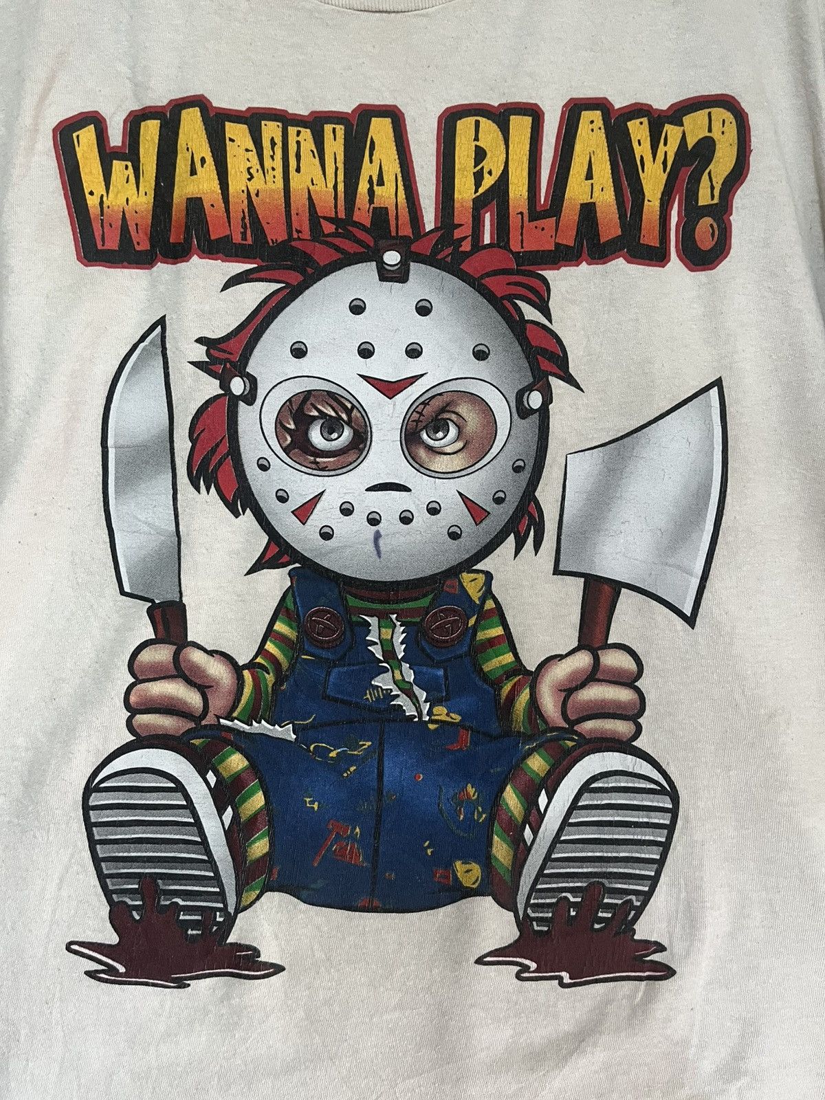 Expert Horror Chucky doll horror T-Shirt Sz. XL Size US XL / EU 56 / 4 - 2 Thumbnail
