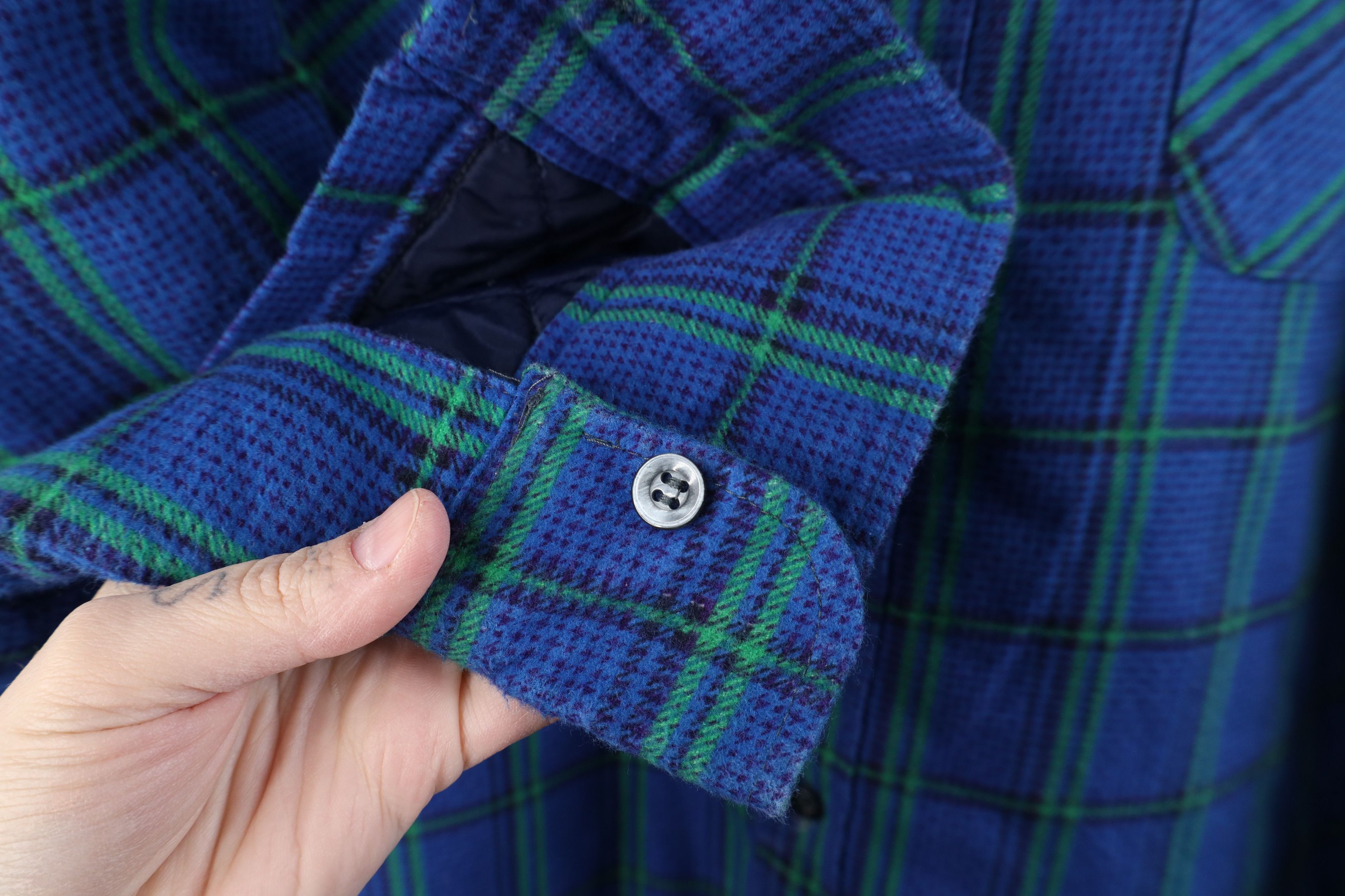 Vintage Vintage 80s 90s Streetwear Button Shirt Jacket Jac Shirt Size US XXL / EU 58 / 5 - 7 Thumbnail