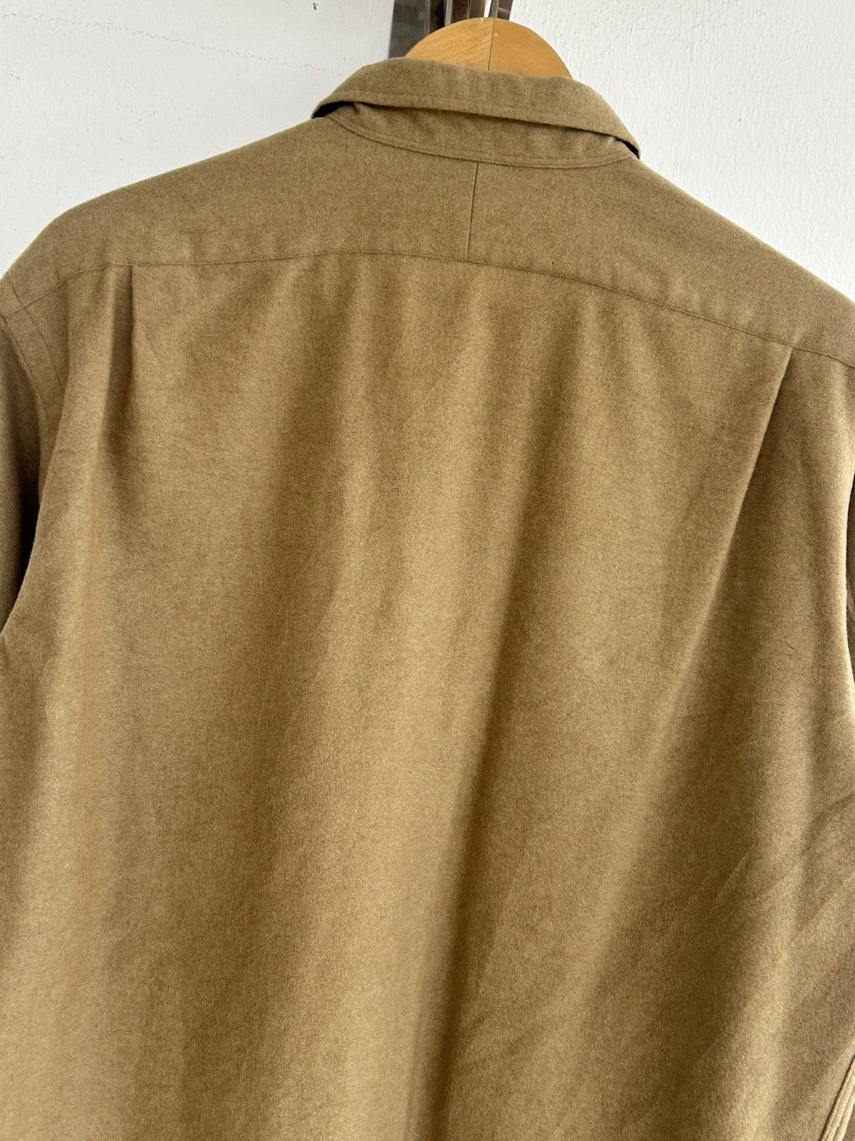 Polo Ralph Lauren Polo Ralph Lauren Cashmere Beige Button Up Size US M / EU 48-50 / 2 - 6 Thumbnail