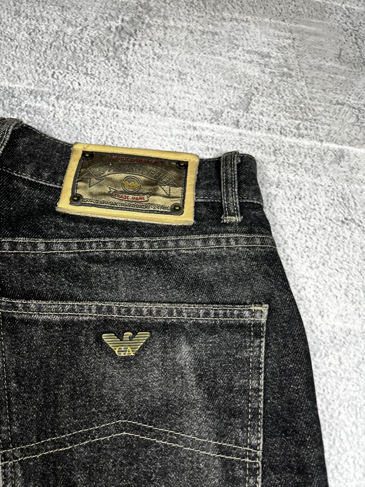 Giorgio Armani Armani denim pants vintage size 30 Size US 30 / EU 46 - 2 Thumbnail
