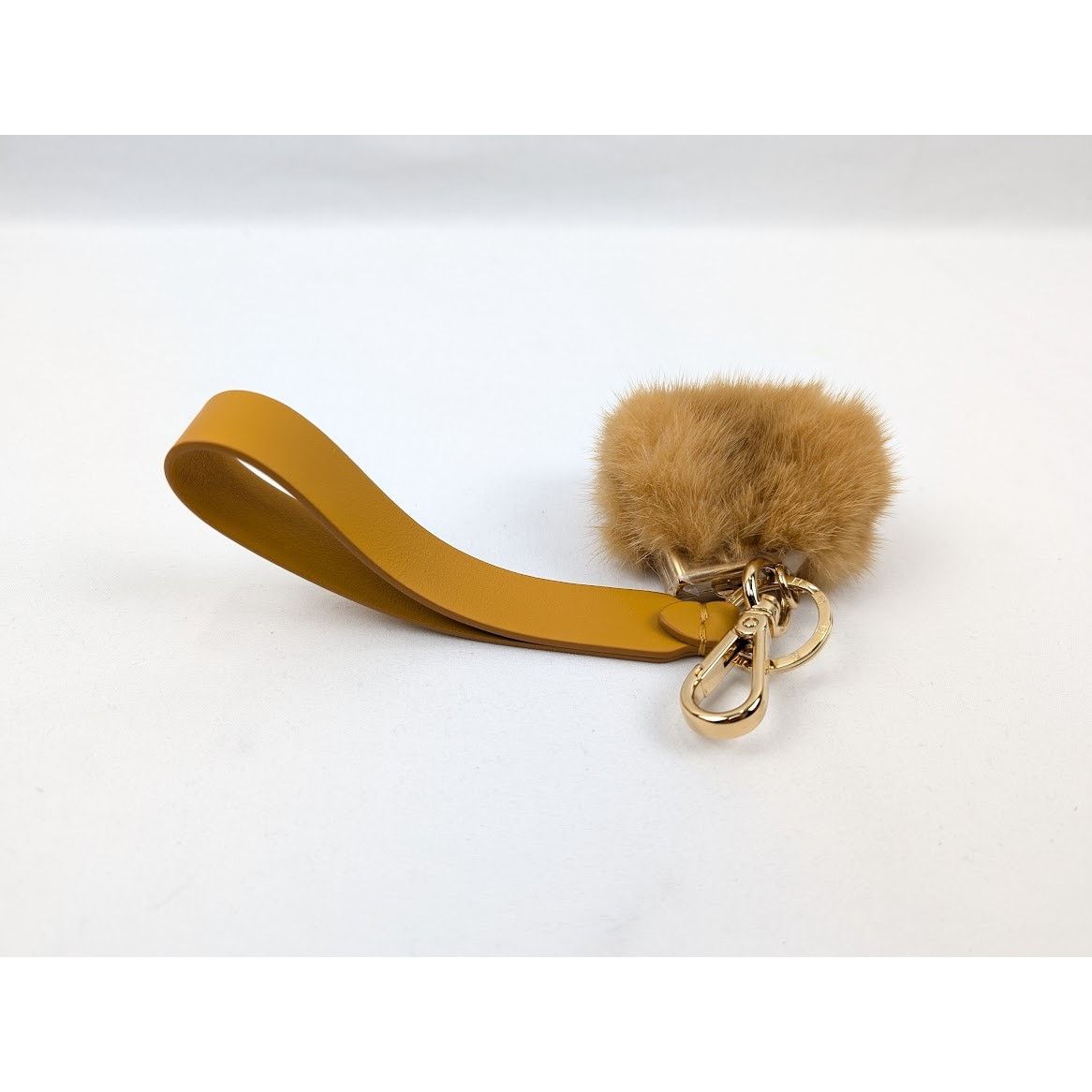 Fendi o1rshd1 Size: OS / Mink Charm Keyrings in Yellow Size ONE SIZE - 1 Thumbnail