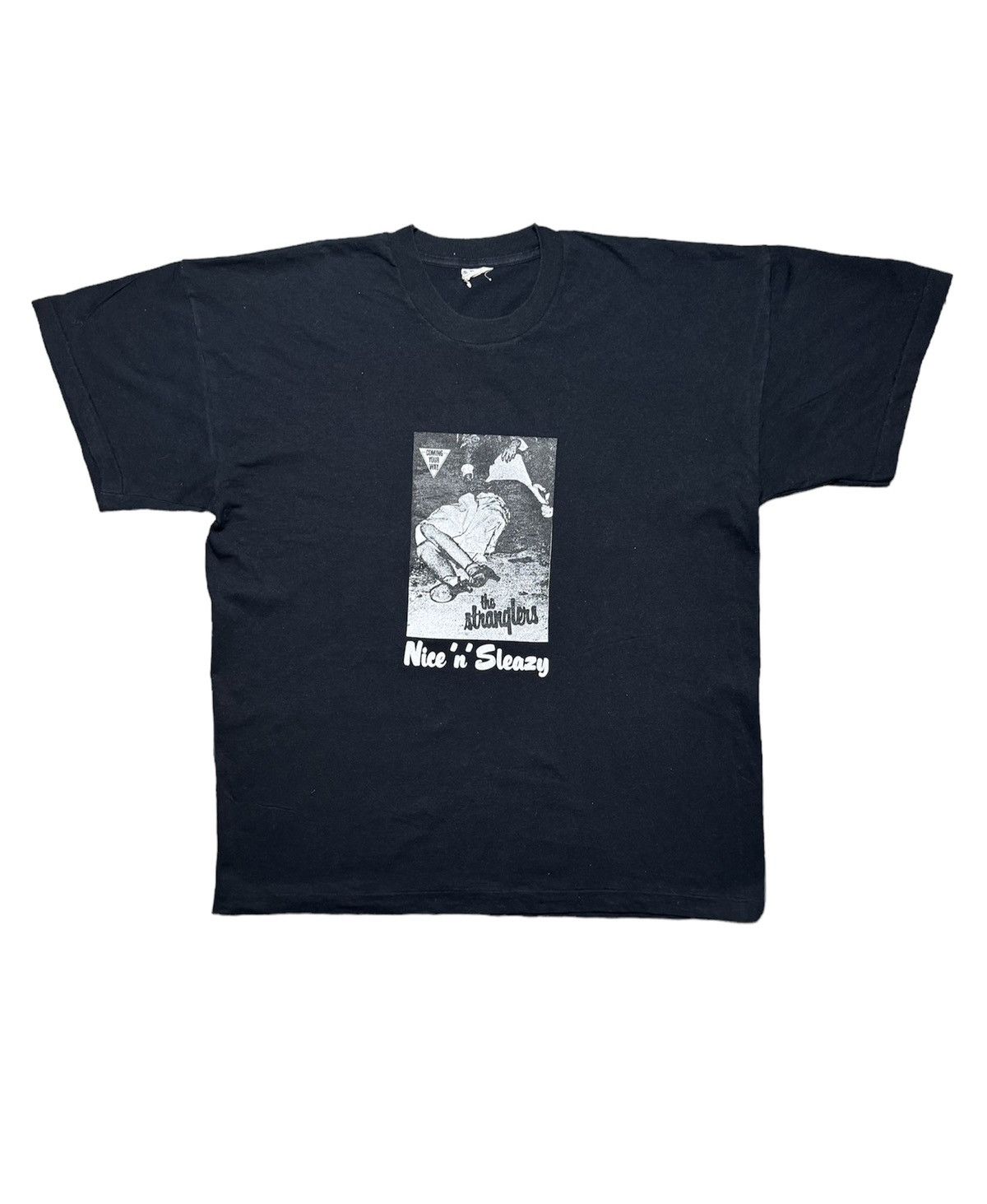Vintage The Stranglers Nice n Sleazy Coming Your Way T-shirt
