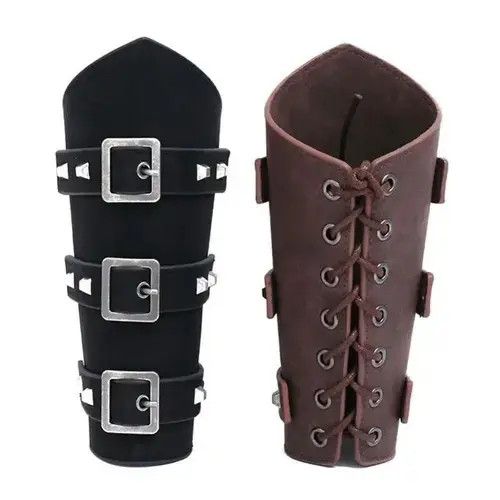 Jewelry Leather Armor Arm Gauntlet Wristband Size ONE SIZE - 3 Thumbnail