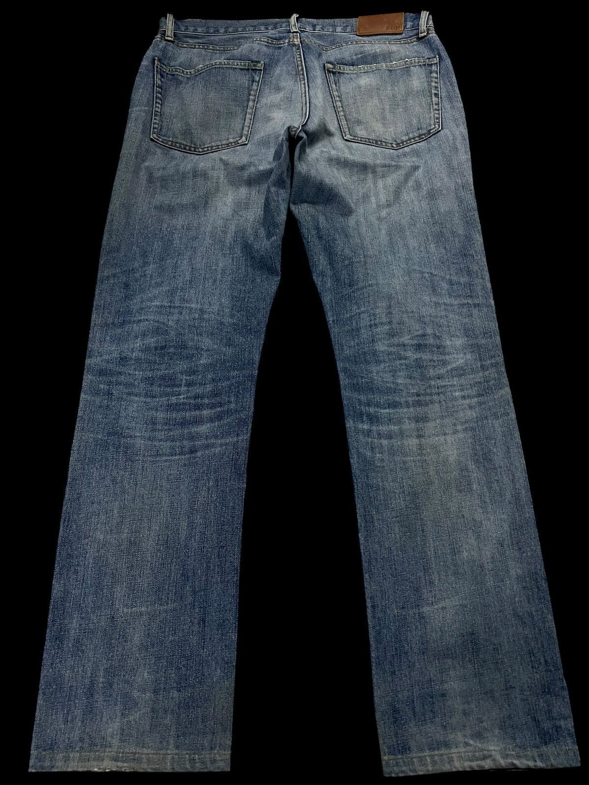 Japanese Brand × Uniqlo × Vintage Japanese Brand Uniqlo Vintage S002 Distressed Jean Size US 35 - 2 Thumbnail