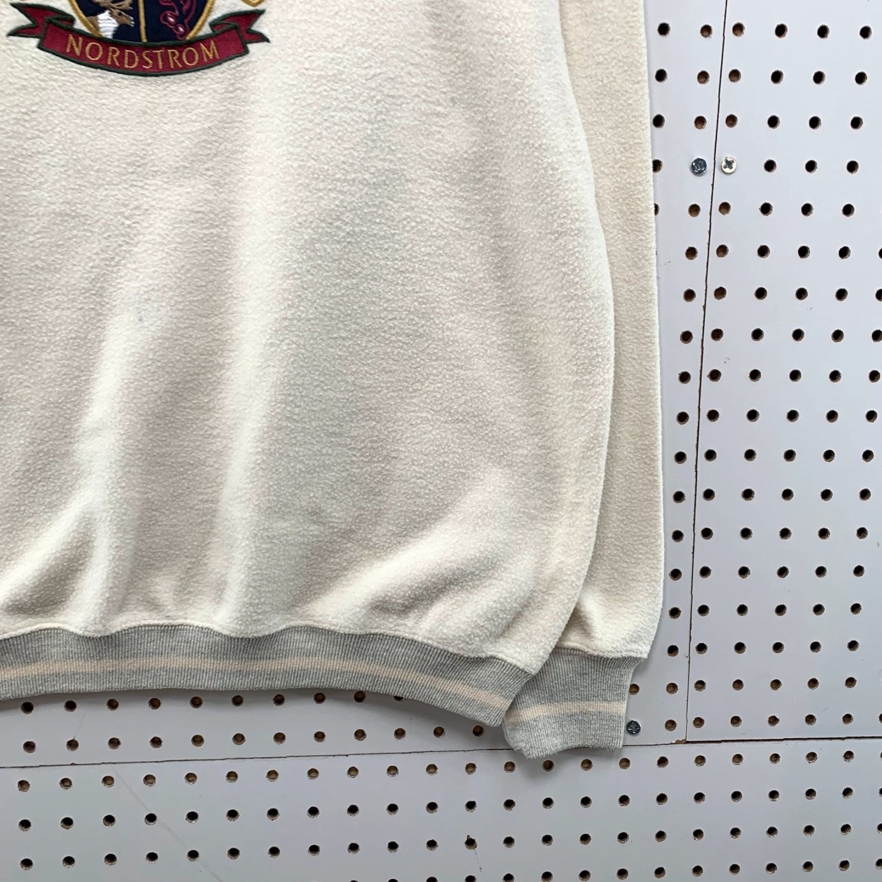 Nordstrom VINTAGE Miller Works Sweatshirt Mens S Beige Reverse Fleece 90s 80s Alaska Nordstrom Beige Skiing Winter Pullover Crew Neck Long Sleeve 90s RARE Mens Size US S / EU 44-46 / 1 - 7 Thumbnail