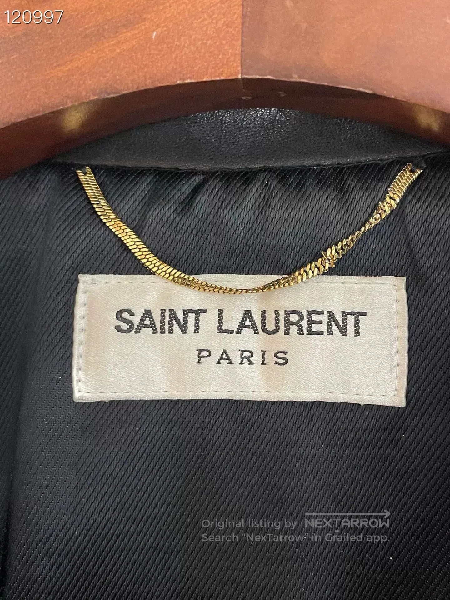Saint Laurent Paris SLP Motorcycle Leather Jacket 38. Size S / US 4 / IT 40 - 3 Thumbnail
