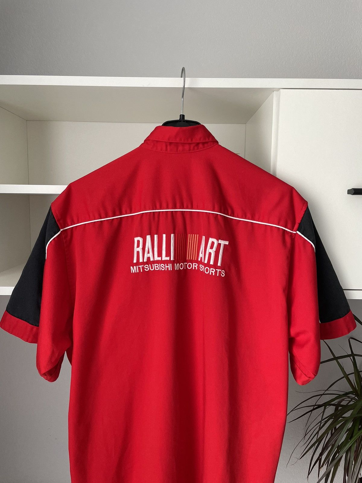 Japanese Brand × Vintage Vintage Mitsubishi Ralliart Shirt Button Up Sparco Size US XL / EU 56 / 4 - 5 Thumbnail