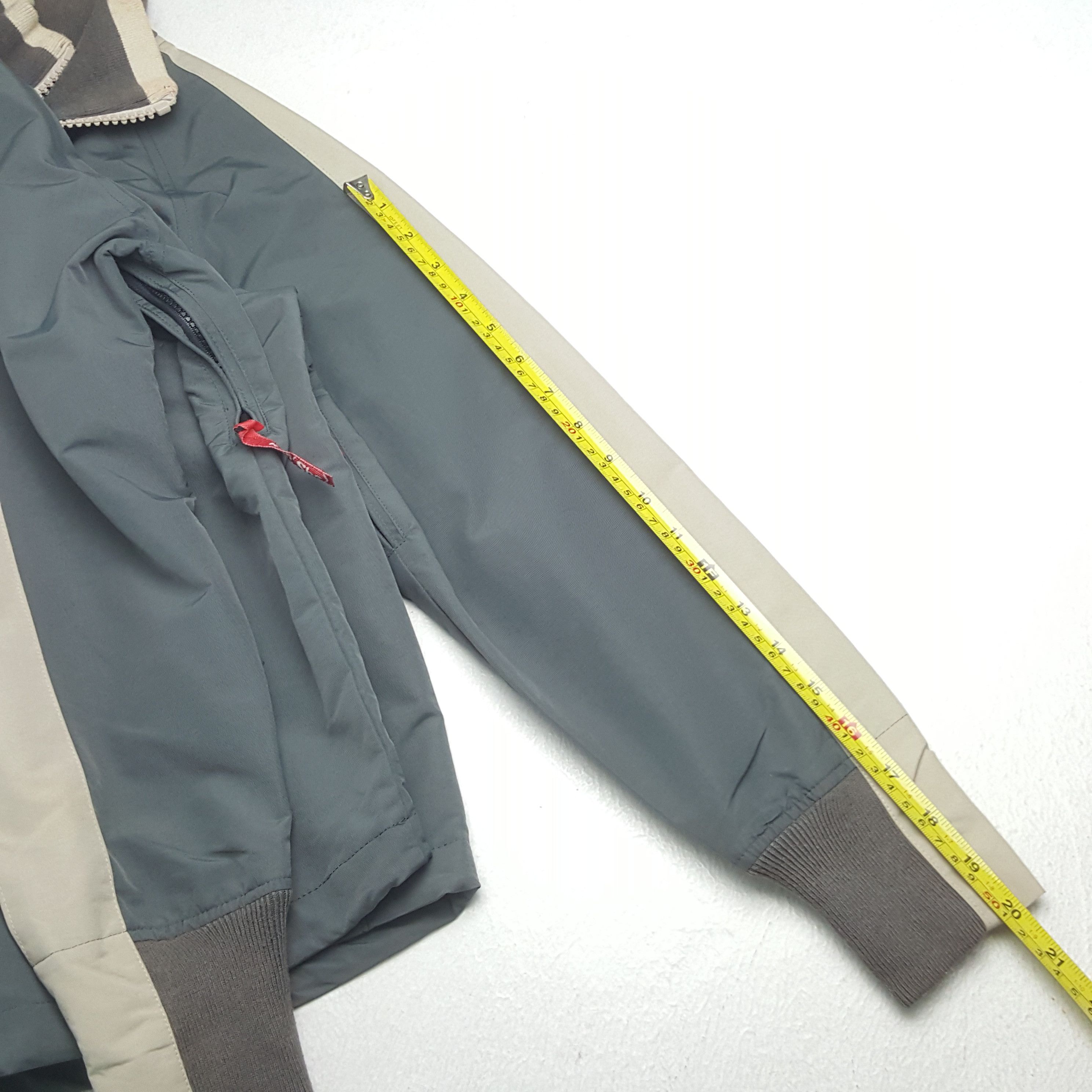 Japanese Brand Vintage SHE Over The Stripes + Ray BEAMS Sweater Jacket RR7 Size US S / EU 44-46 / 1 - 7 Thumbnail