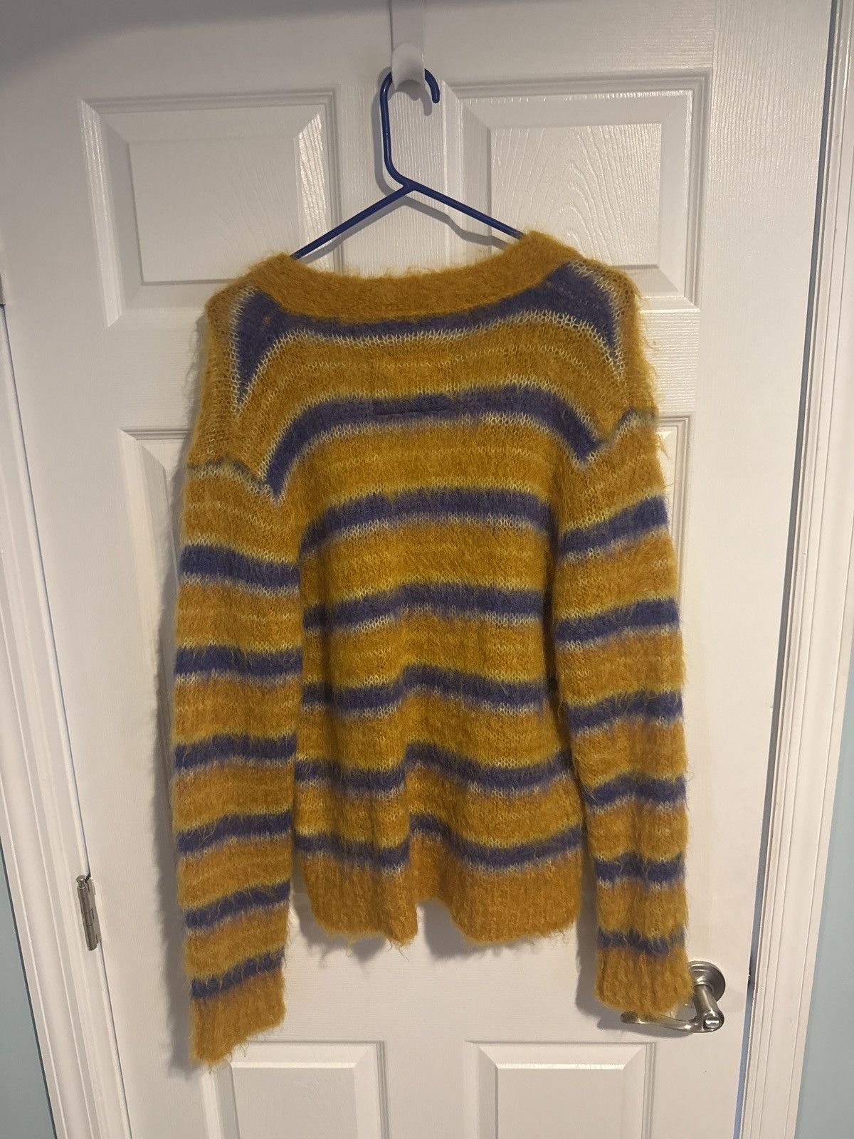 Marni Marni AW21 Mohair Fuzzy Wuzzy Mohair Cardigan Size US XS / EU 42 / 0 - 2 Thumbnail