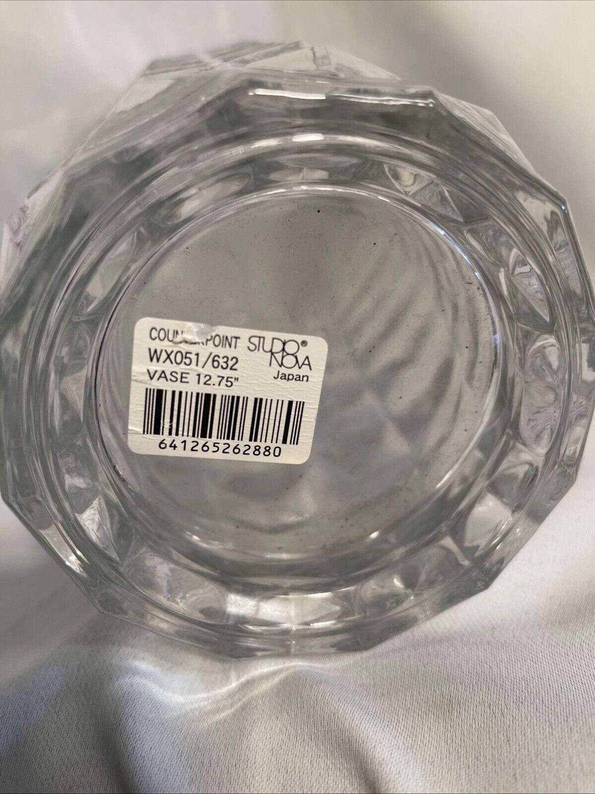 Designer Studio Nova Vase - Heavy Crystal Glass, Japan Size ONE SIZE - 6 Thumbnail