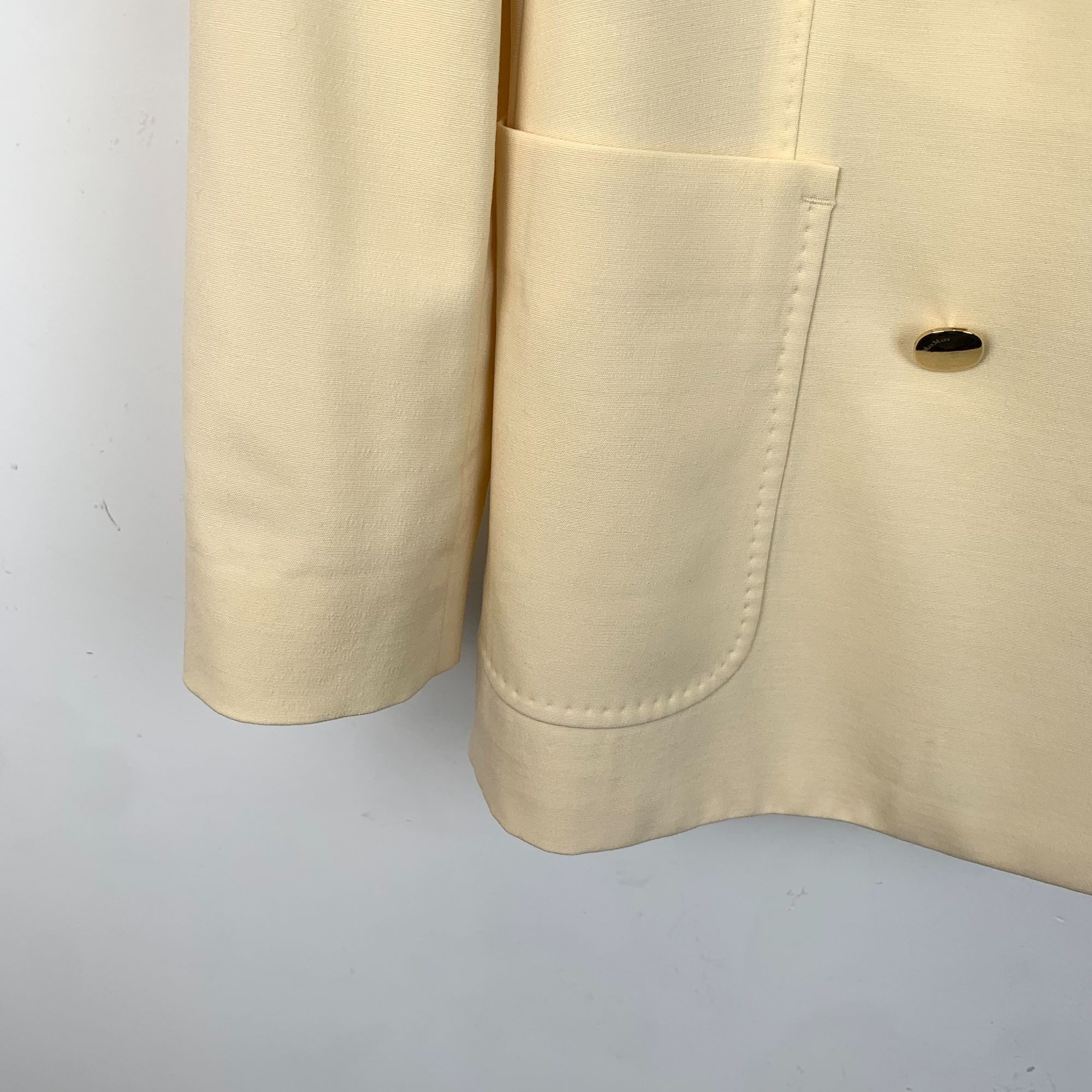 Max Mara Max Mara Tailleur Sartoriale Womens Double Breasted Blazer S Size M / US 6-8 / IT 42-44 - 4 Thumbnail