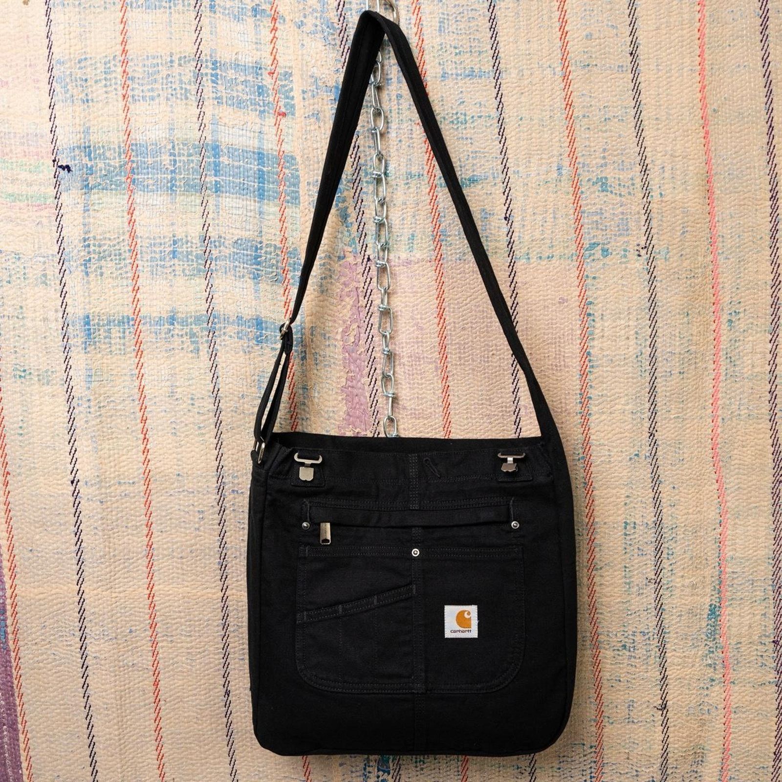 Carhartt Custom Upcycled carhartt tote bag / crossbody bag Size ONE SIZE - 8 Thumbnail