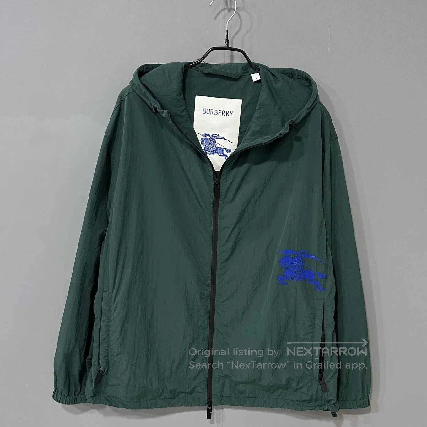 Burberry Burberry Logo Hooded Zipper Jacket. Size US M / EU 48-50 / 2 - 1 Thumbnail