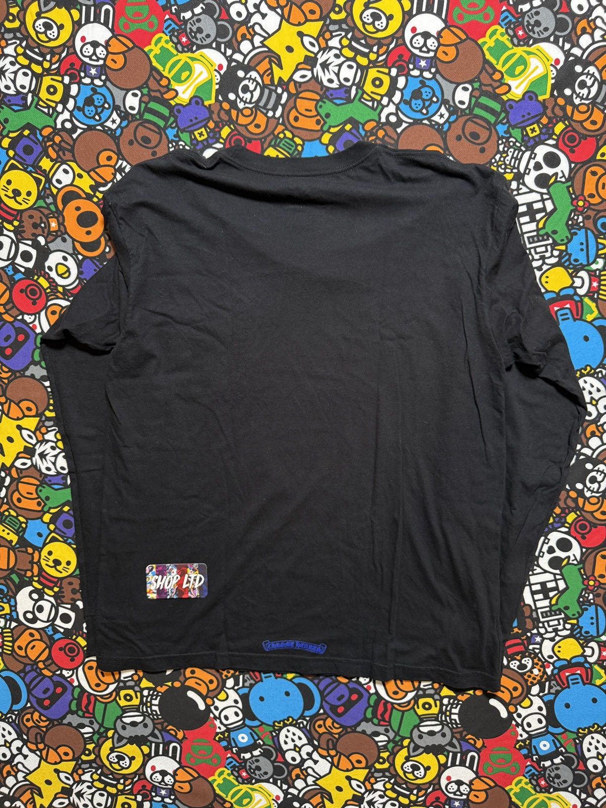 Chrome Hearts Chrome Hearts Black/Script Logo Long Sleeve Tee Size US XL / EU 56 / 4 - 13 Thumbnail