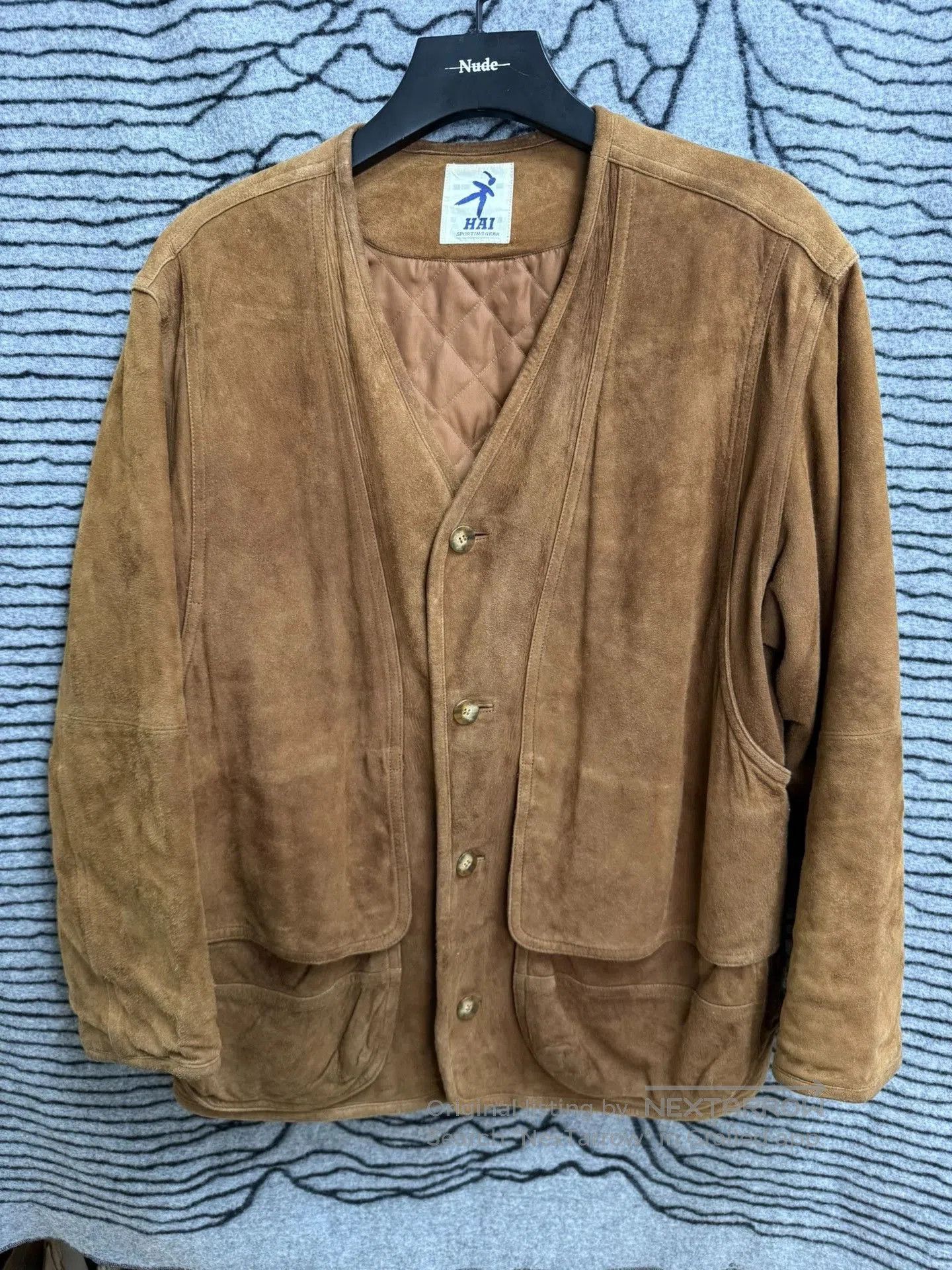 Issey Miyake Issey Miyake Hai Sport Sheepskin Robe Jacket. Size US XXL / EU 58 / 5 - 1 Thumbnail