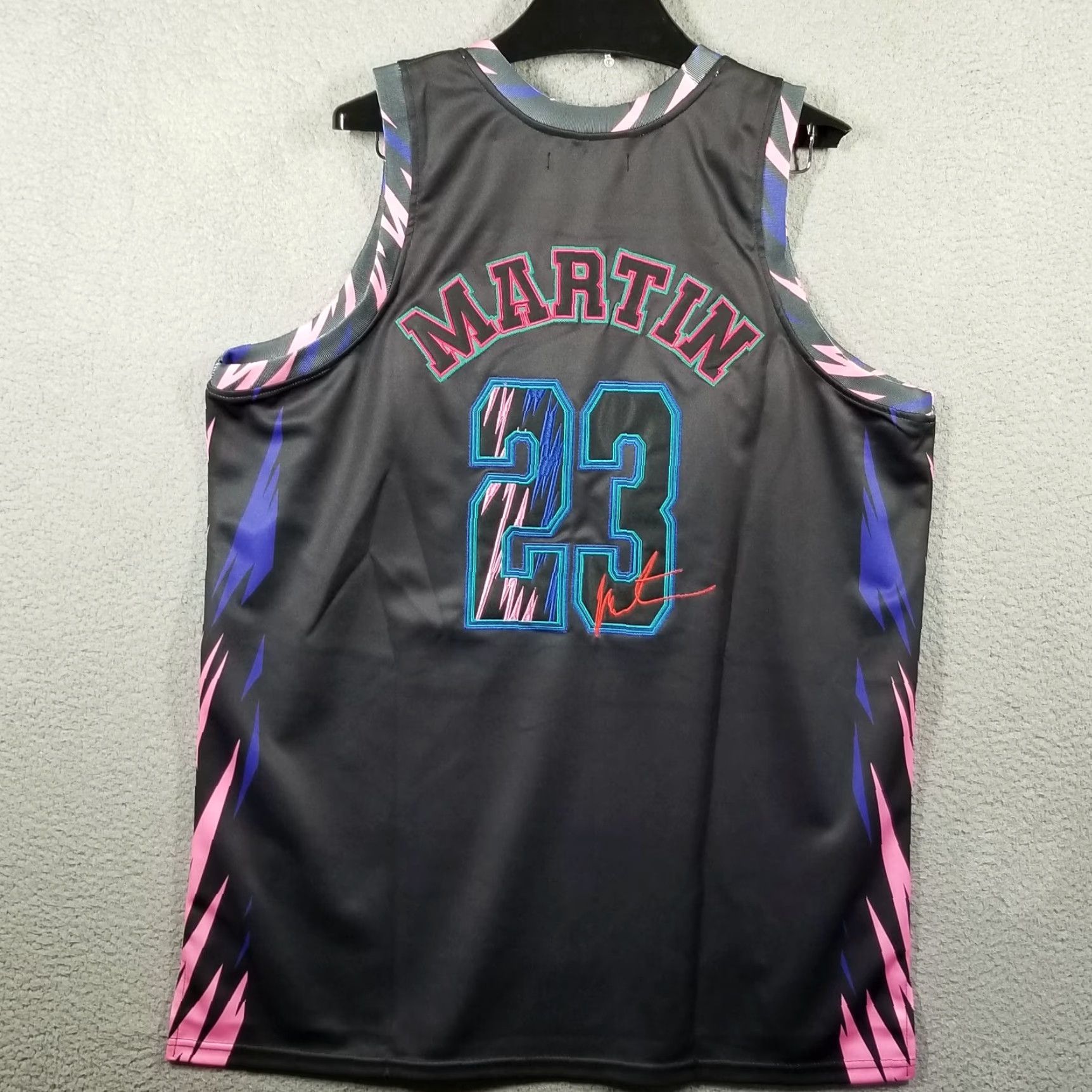 Vintage VINTAGE Martin TV Show Headgear Detroit Pistons Embroidered Basketball Jersey XL Nimble? Size US XL / EU 56 / 4 - 2 Thumbnail
