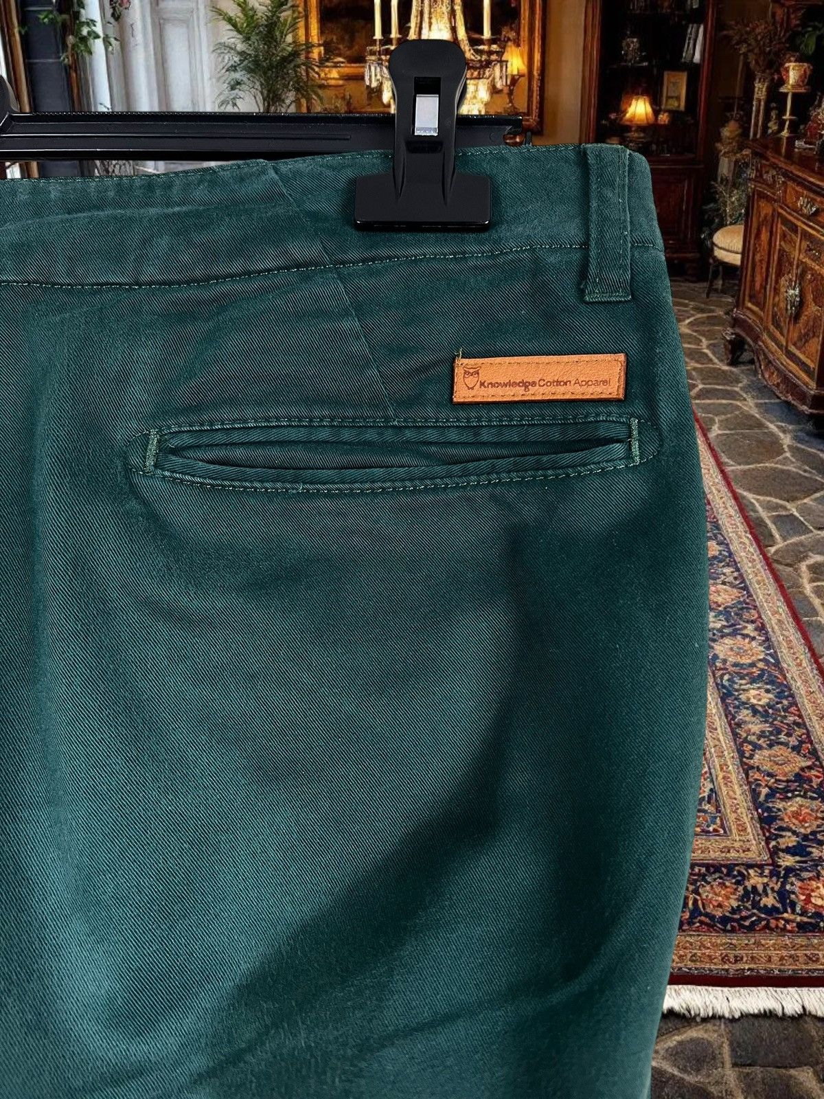 KnowledgeCotton Apparel Knowledge Cotton Apparel chino pants size W34 L30 Size US 34 / EU 50 - 4 Thumbnail