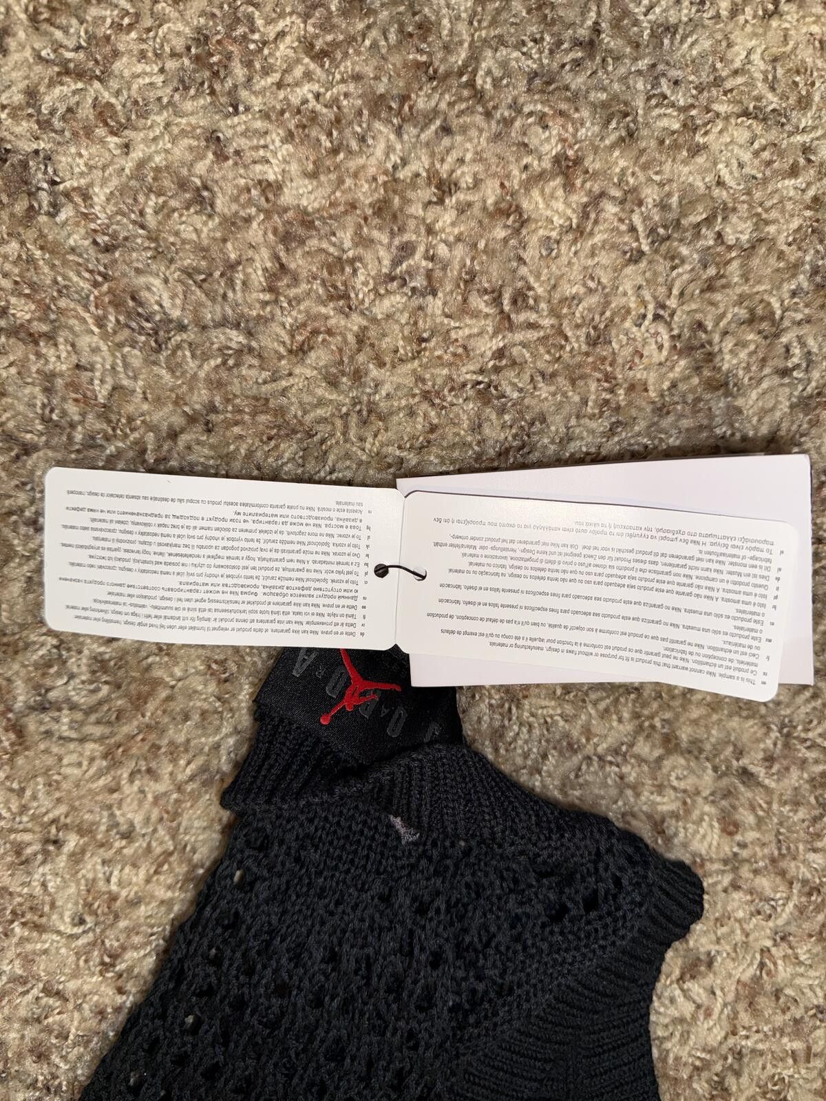 Nike Air Jordan Knit Black Dress Sample Size S / US 4 / IT 40 - 10 Thumbnail