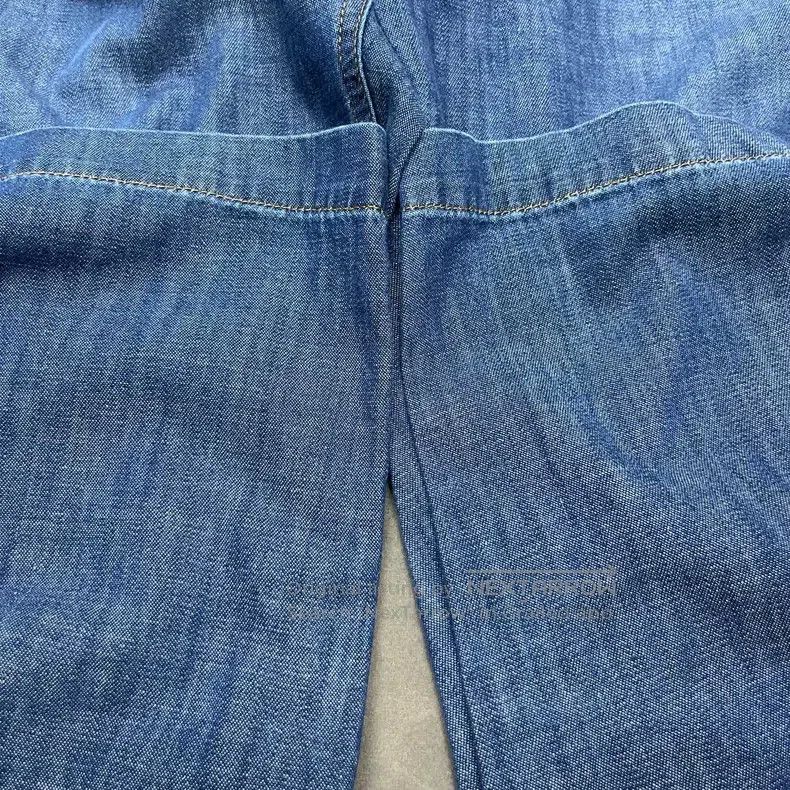 Loewe Loewe Back Leather Label Denim Pants Size 24" / US 00 / IT 34 - 4 Thumbnail