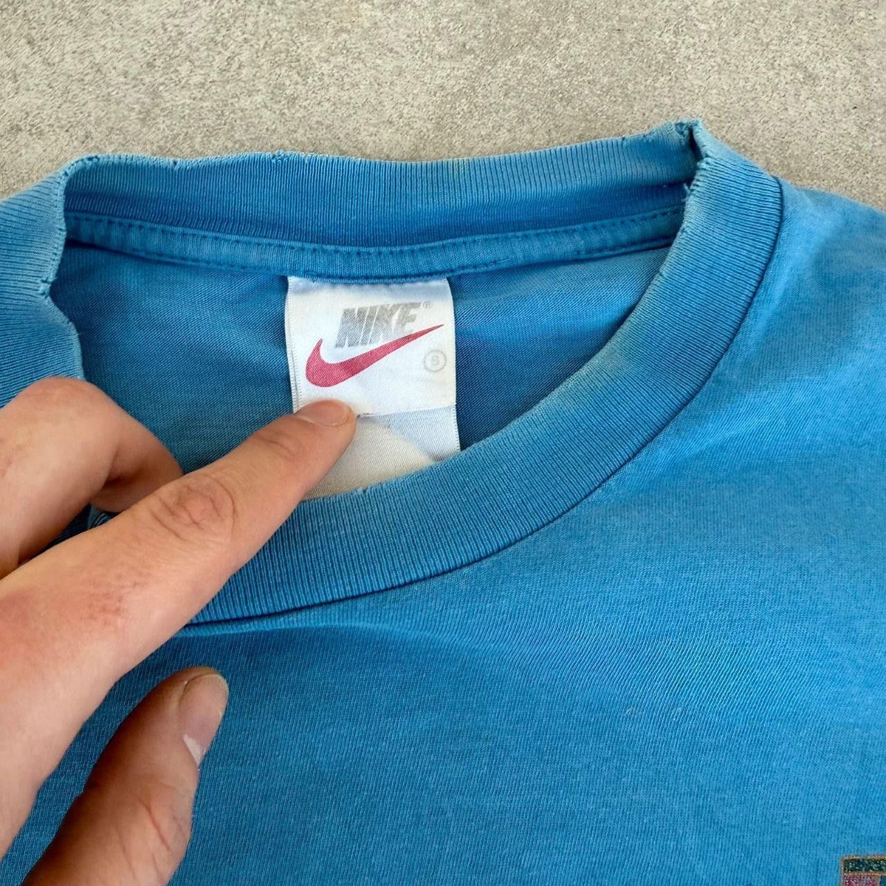 Nike Nike T shirt Blue Challange Court Logo 90s Size US M / EU 48-50 / 2 - 3 Thumbnail