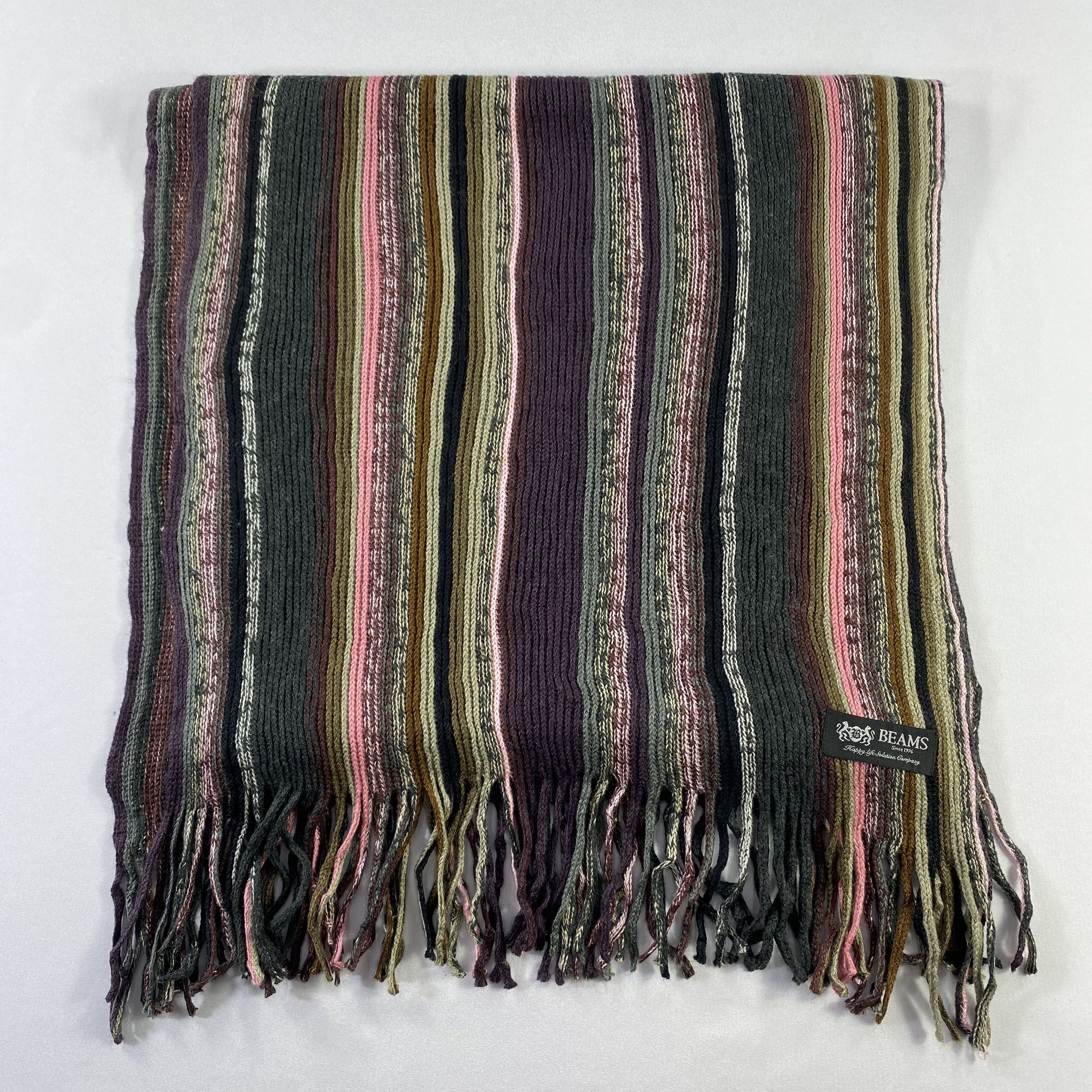 Beams Plus × Japanese Brand Beams Scarf Neck Wrap Knit Muffler Size ONE SIZE - 2 Thumbnail
