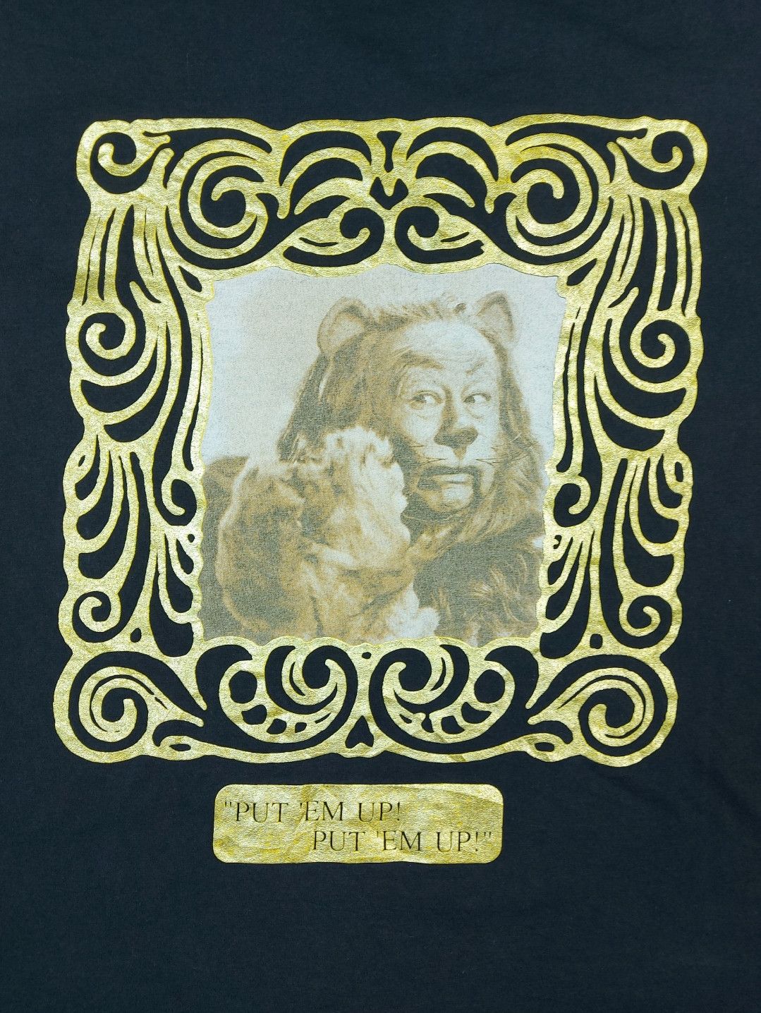 Vintage Vintage 90s 1993 Wizard of Oz The Cowardly Lion MGM Grand T Size US XL / EU 56 / 4 - 2 Thumbnail