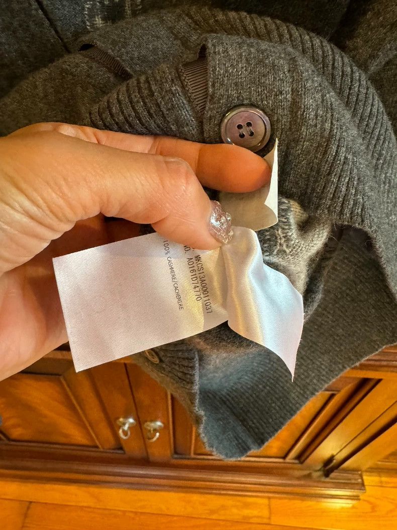 Thom Browne Thom Browne Cashmere cardigan Size US XS / EU 42 / 0 - 5 Thumbnail