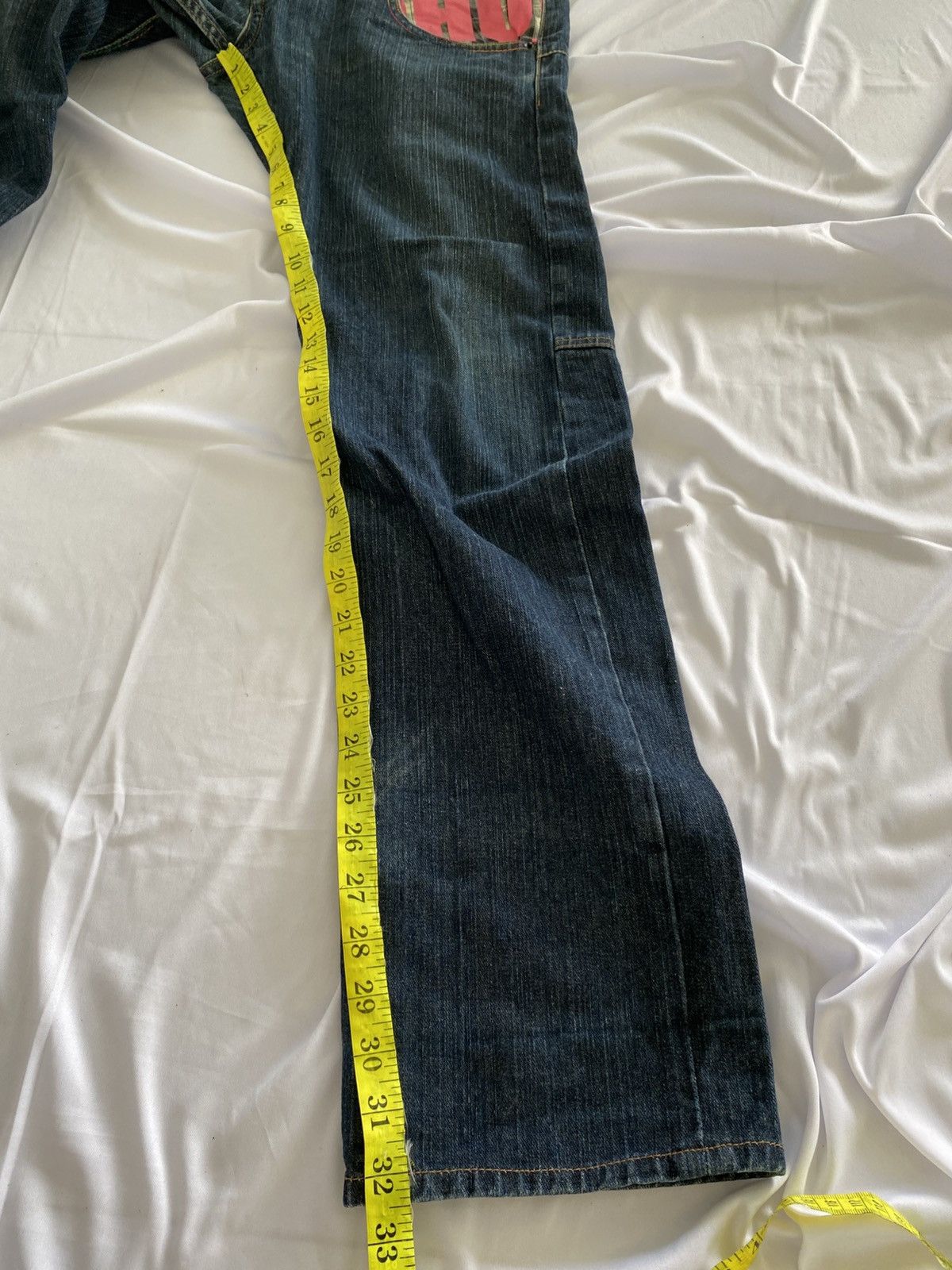 Japanese Brand × Le Grande Bleu (L.G.B.) double waist dominate jeans pant grunge style y2k Size US 31 - 11 Thumbnail