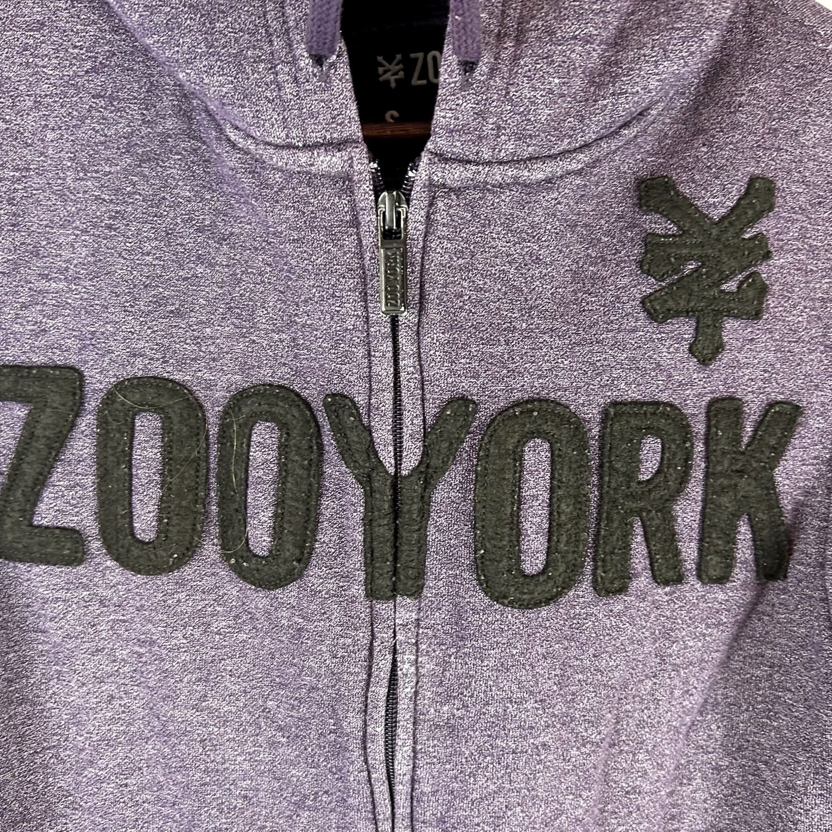 Zoo York VINTAGE Zoo York Purple Hoodie With Sherpa Inside Men Small S Zip Full Zip Skate Street Y2K Flaw Womens/Mens? Size US S / EU 44-46 / 1 - 3 Thumbnail