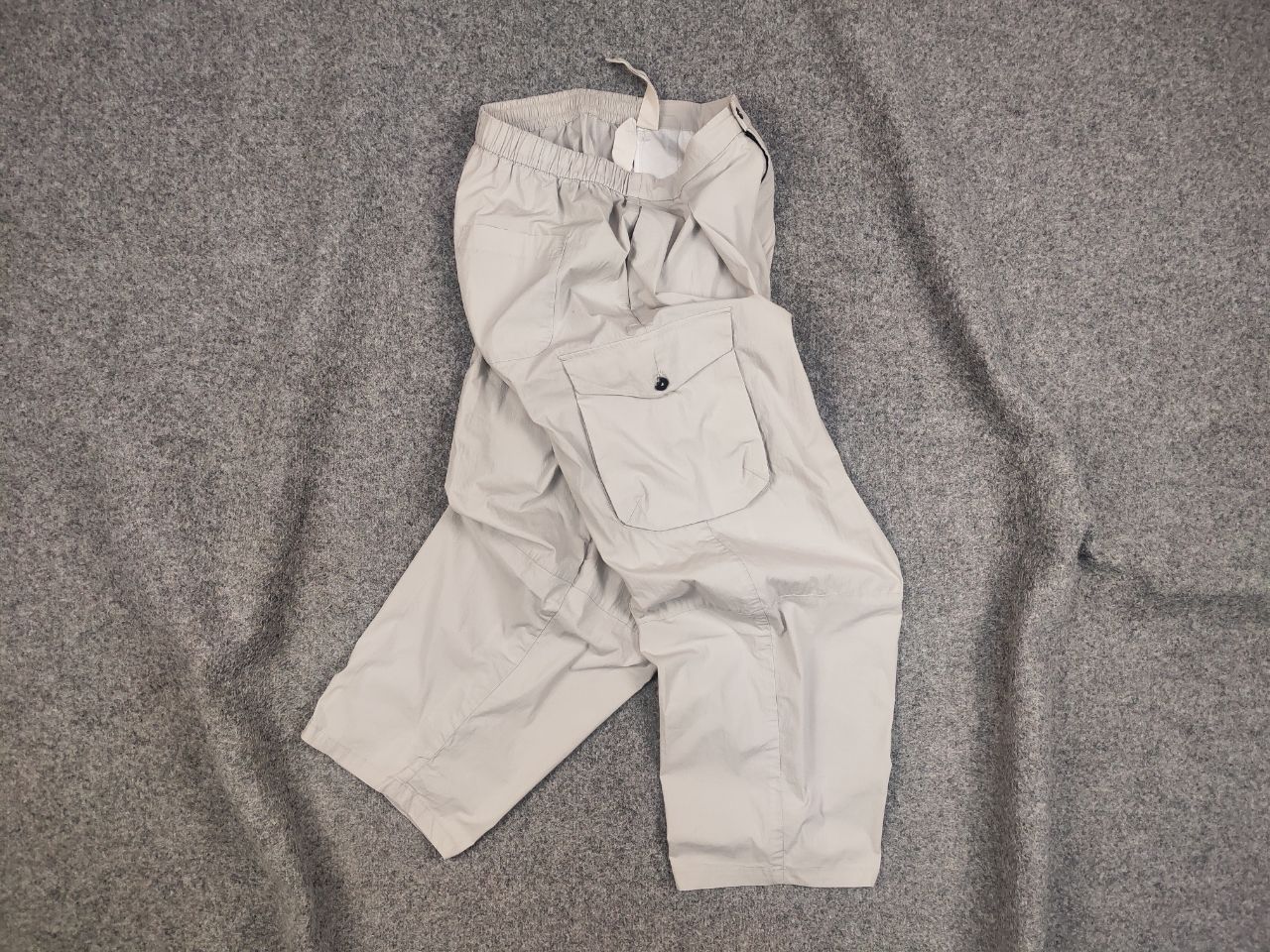 Japanese Brand Rizhuo Japanese Design Beige Baggy Cargo Trouser Pants Size US 32 / EU 48 - 1 Thumbnail
