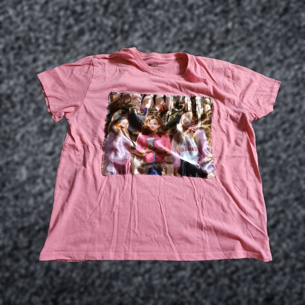 Vintage Mean Girls Movie Merch T-Shirt Women’s Size XL Pink Solid Short Sleeve Casual Womens Size XL / US 12-14 / IT 48-50 - 1 Thumbnail