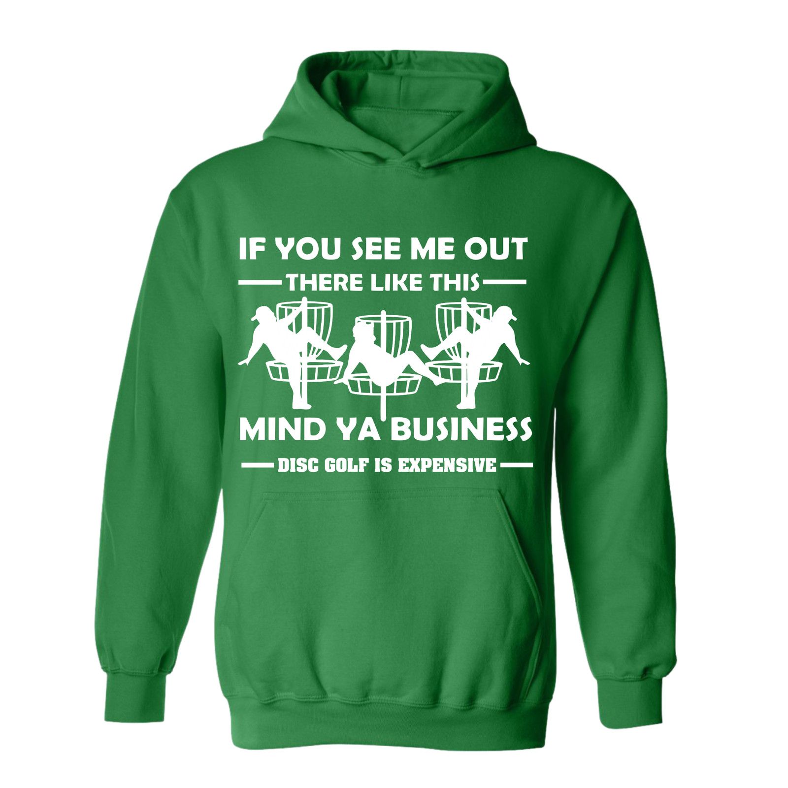 Gildan Disc Golf Hoodie Discgolf Is Expensive Funny Stripper Mens Size US L / EU 52-54 / 3 - 6 Thumbnail