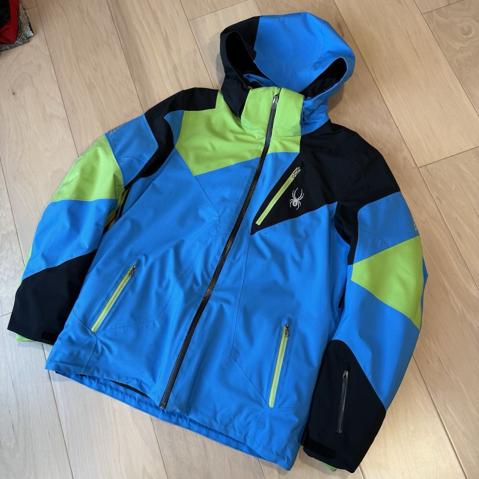 Spyder Spyder Leader Ski Jacket M Multicolor Snowboard Hooded Parka Size US M / EU 48-50 / 2 - 12 Thumbnail