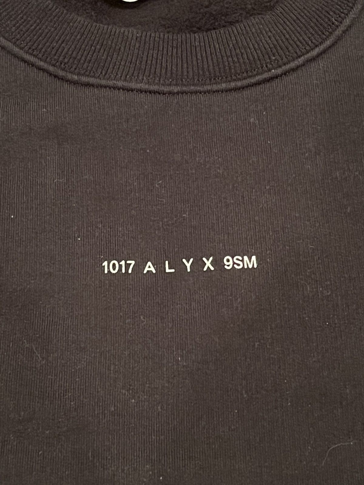 1017 ALYX 9SM Black Sphere Logo Sweatshirt Size US S / EU 44-46 / 1 - 4 Thumbnail
