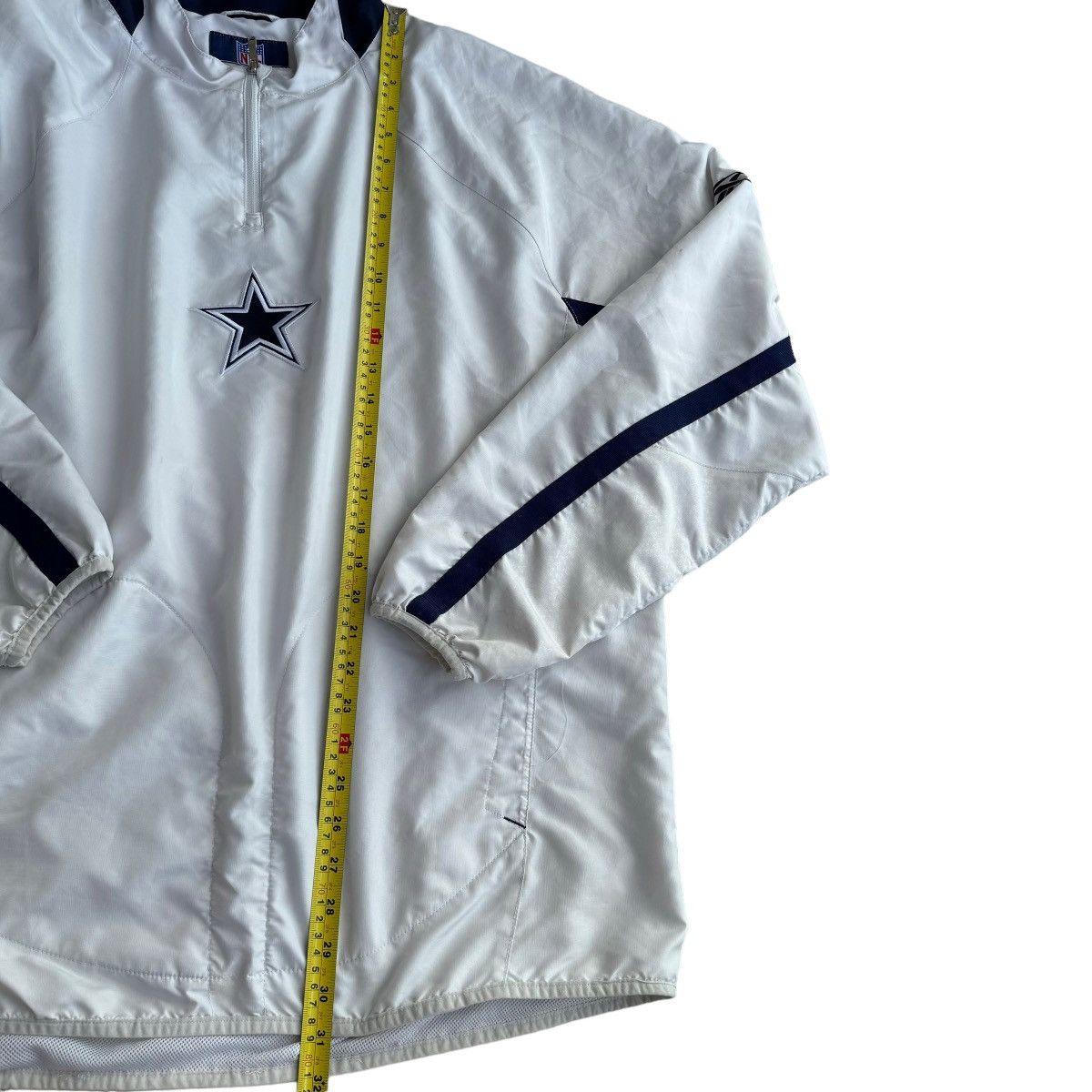 NFL × Reebok × Vintage Early 2000s Dallas Cowboys Reebok Lightweight Jacket 1/4 Zip Size US XL / EU 56 / 4 - 10 Thumbnail