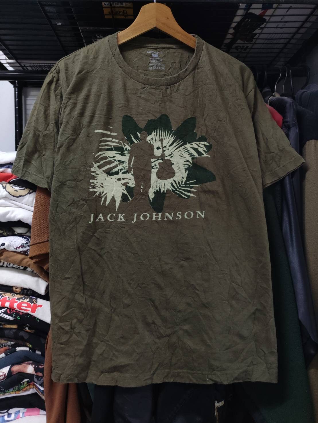 Band Tees Jack Johnson Art Graphic Made in USA T-Shirt Size US L / EU 52-54 / 3 - 2 Thumbnail
